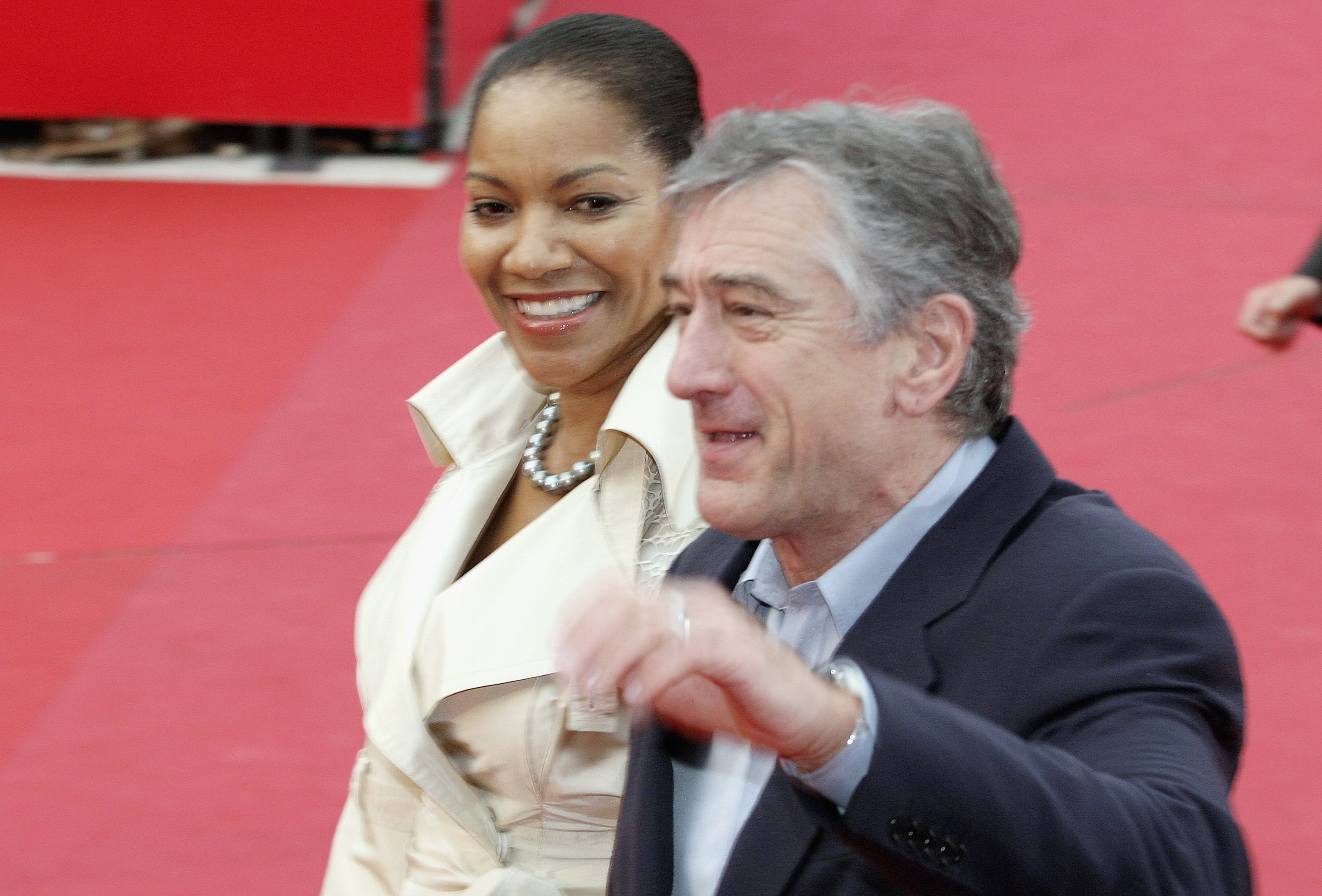 Robert De Niro and Grace Hightower attending a red carpet on the closing day of Rome Film Festival on October 21, 2006 in Rome, Italy | Source: Getty Images