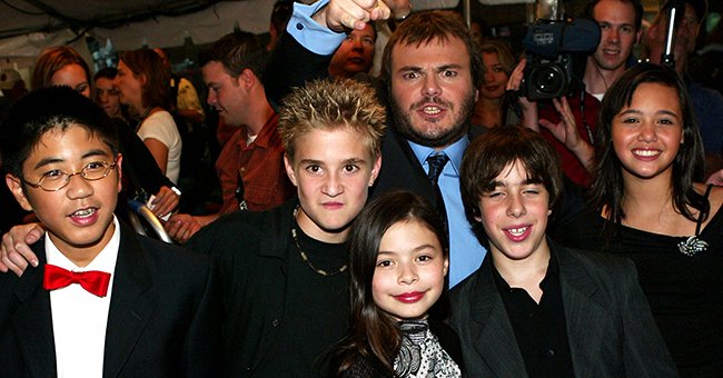 Kevin Clark and the cast of "School of Rock" as a gala screening of the film, at the 2003 Toronto International Film Festival. 2003, Toronto, Canada. | Photo: Getty Images