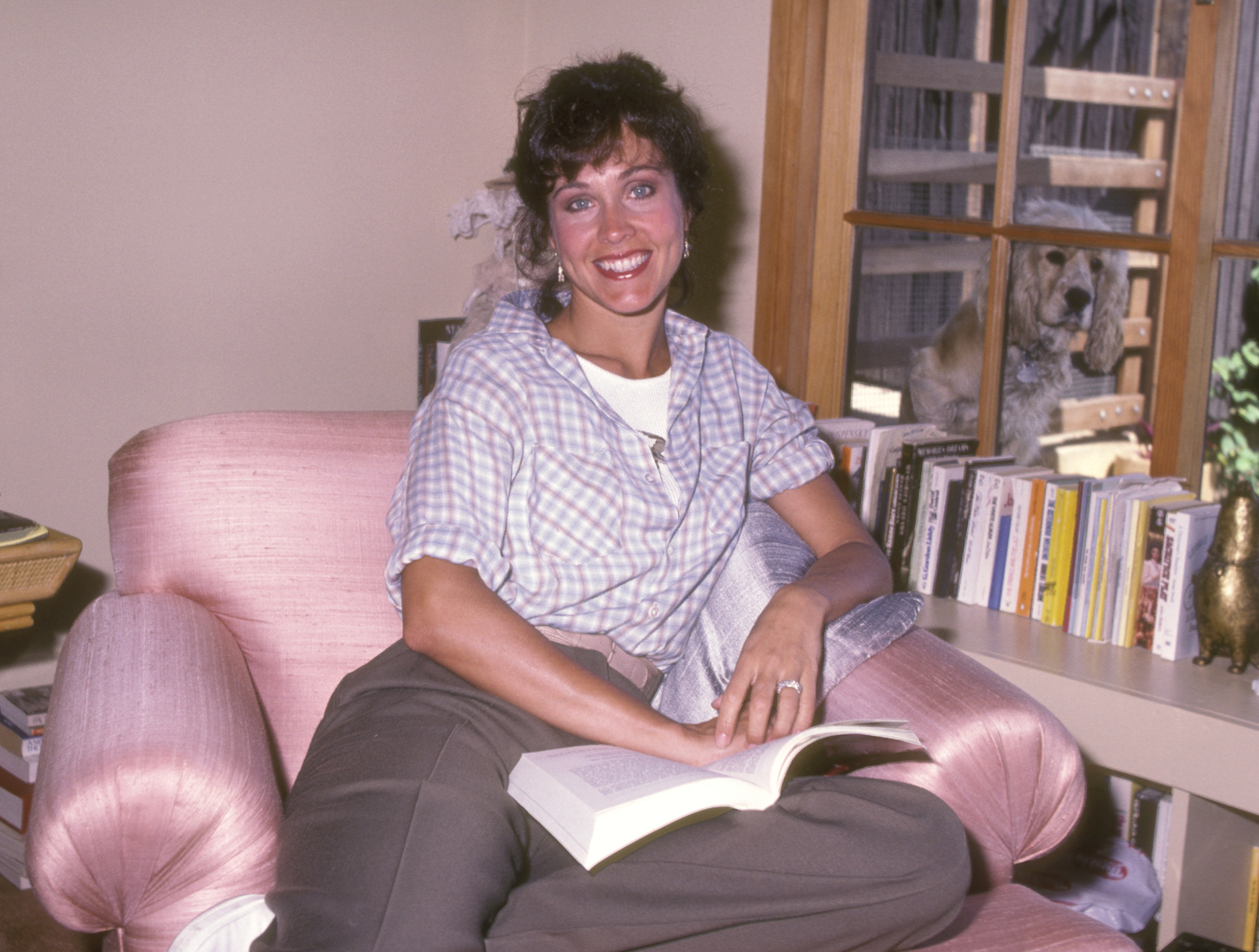 Erin Gray in Studio City, California on April 7, 1983 | Source: Getty Images