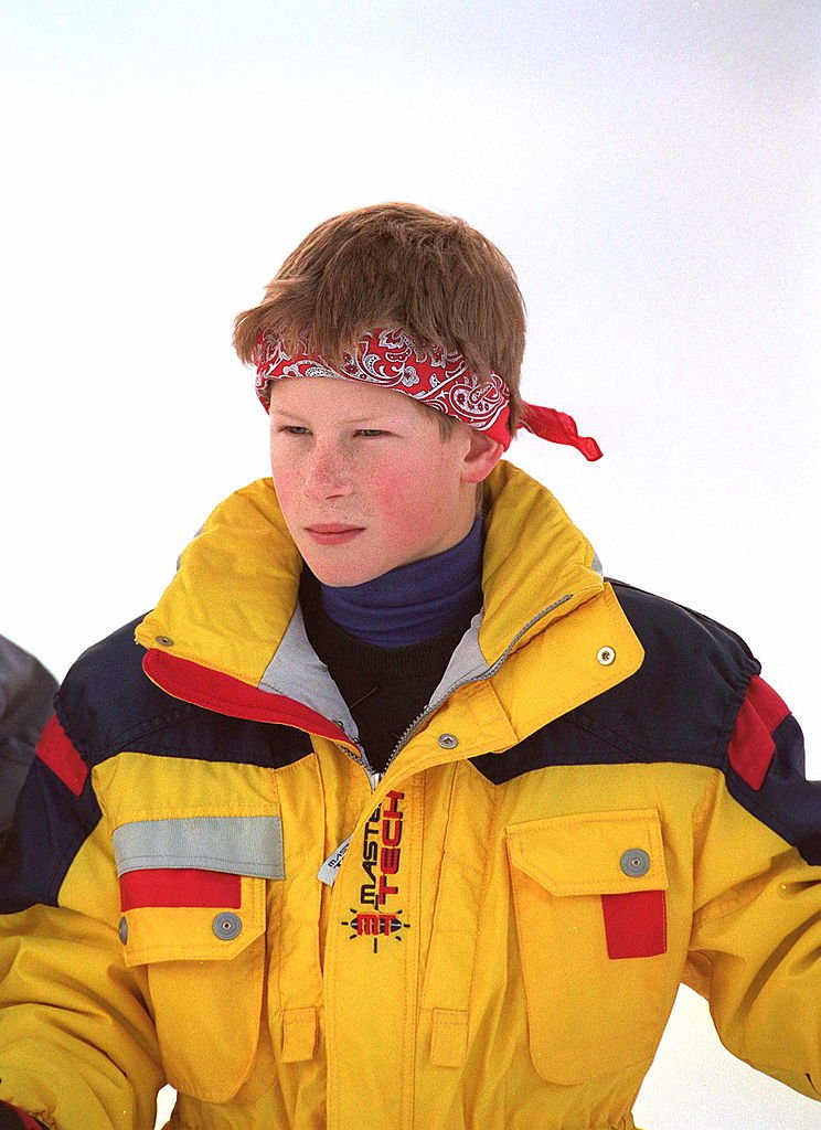 Prince Harry enjoys Holiday in Klosters, Switzerland on January 2, 1998 | Photo: Getty Images
