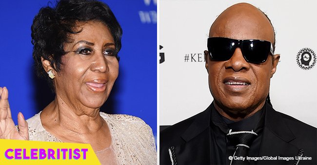 Stevie Wonder visits ailing Aretha Franklin as she remains in hospice care at her home