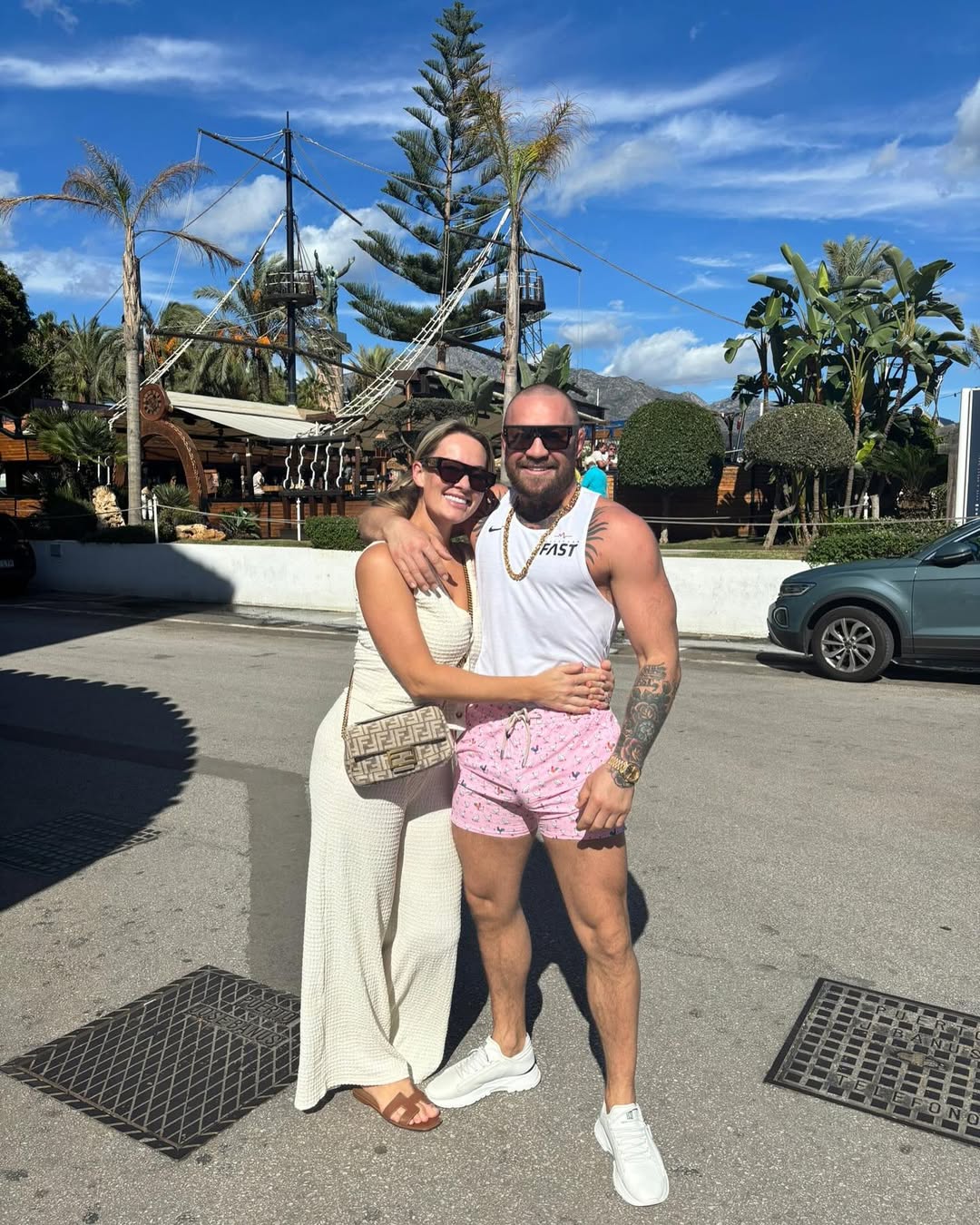Dee Devlin and Conor McGregor from a post dated October 18, 2024. | Source: Instagram/thenotoriousmma