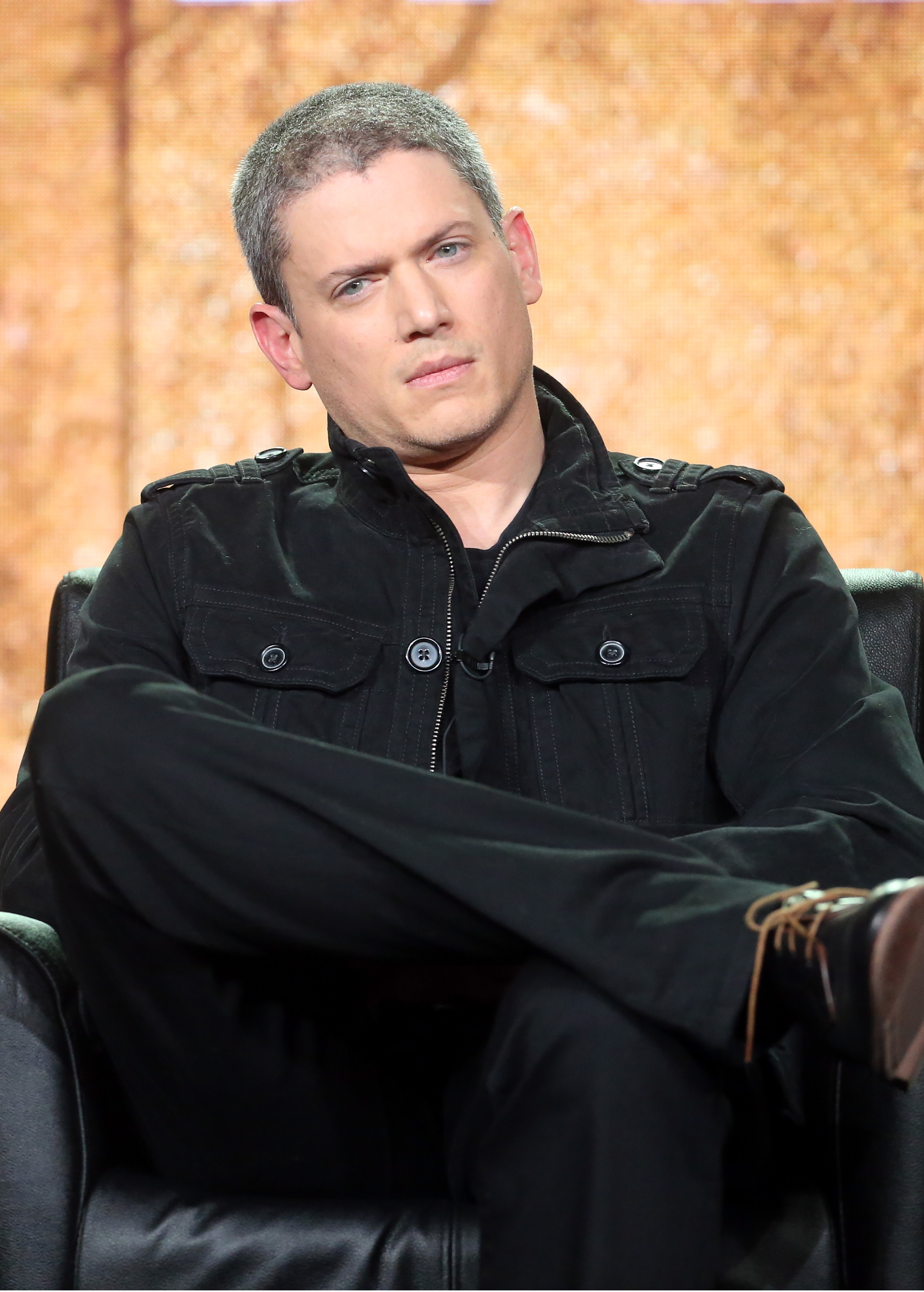 Wentworth Miller speaks onstage during the FOX portion of the Winter Television Critics Association Press Tour on January 11, 2017, in Pasadena, California. | Source: Getty Images
