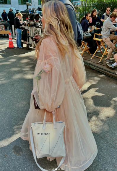 Sarah Jessica Parker on the set of "And Just Like That..." in New York in 2024 | Source: Instagram.com/SarahJessicaParker