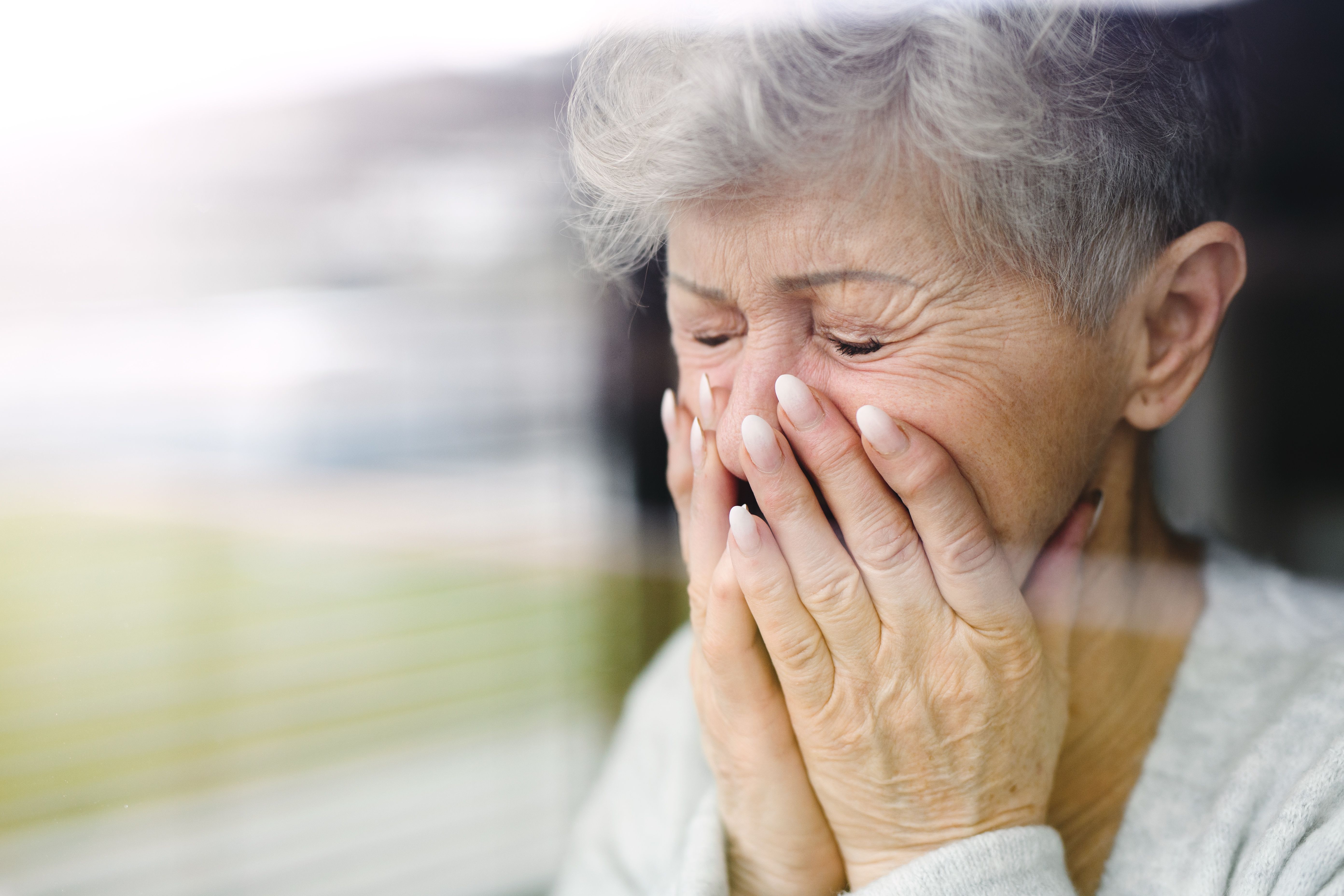 A senior woman crying | Source: Getty Images