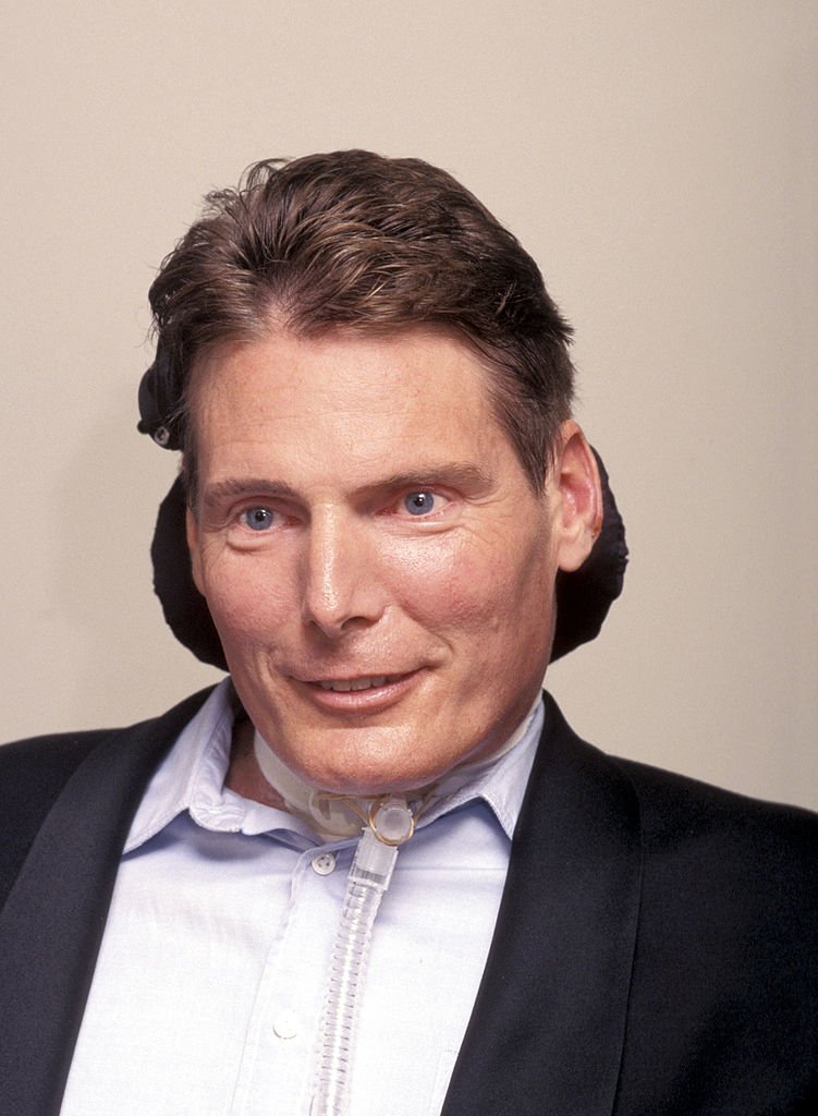 Christopher Reeve during Kessler Institute's 50th Anniversary Gala Honoring Christopher Reeve at New Jersey Performing Arts Center in Newark on September 26, 1998. | Photo: Getty Images