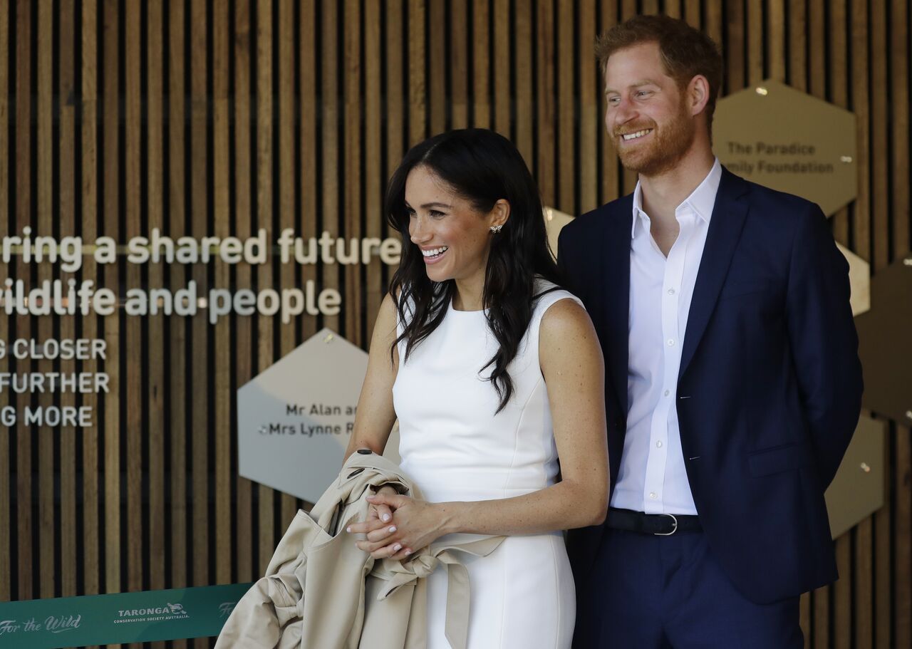 Prince Harry, Duke of Sussex and Meghan, Duchess of Sussex attend a ceremony at Taronga Zoo in Sydney, Australia | Photo: Getty Images