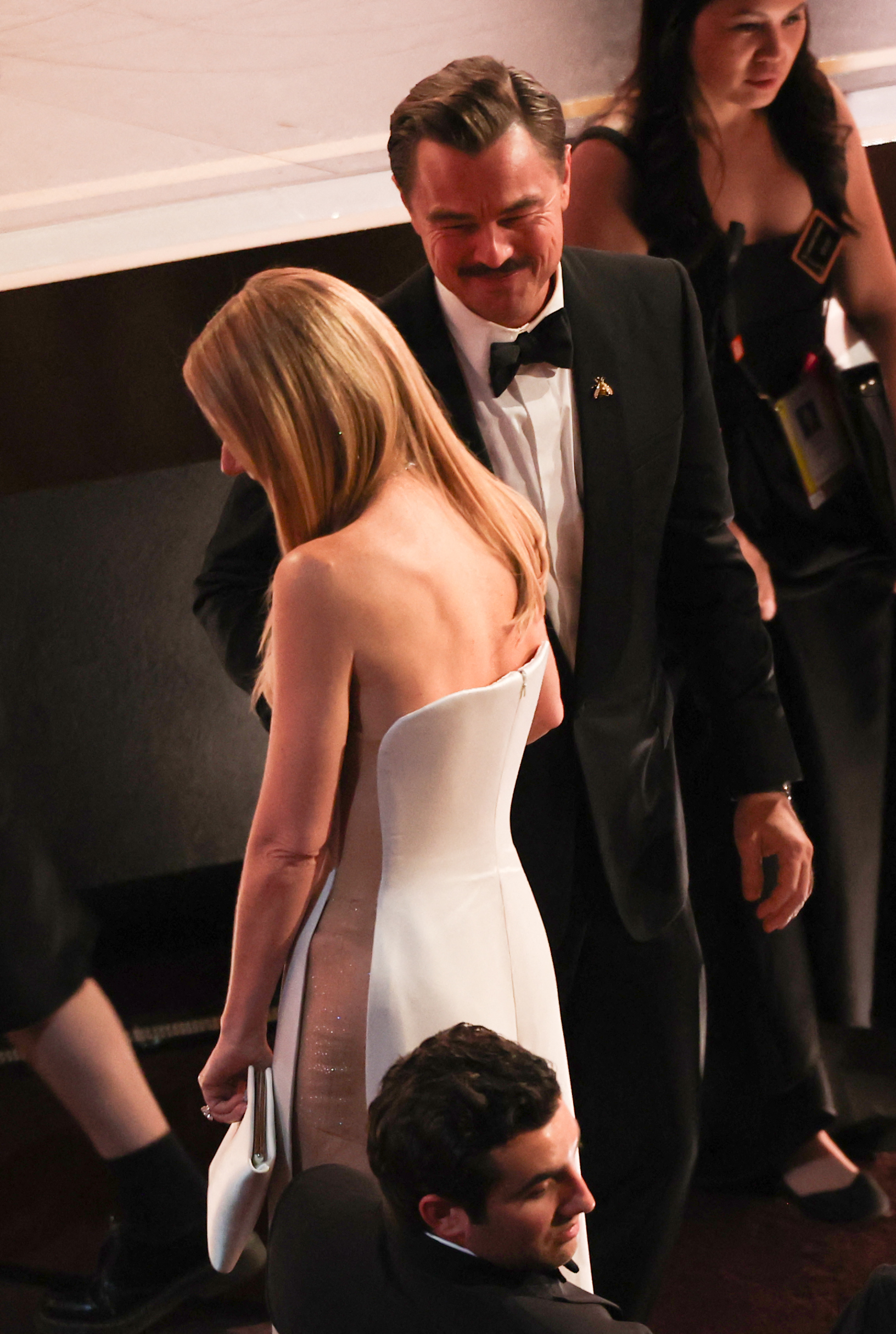Leonardo DiCaprio and Gwyneth Paltrow at the Dolby Theatre in Hollywood, California on March 15, 2026 | Source: Getty Images