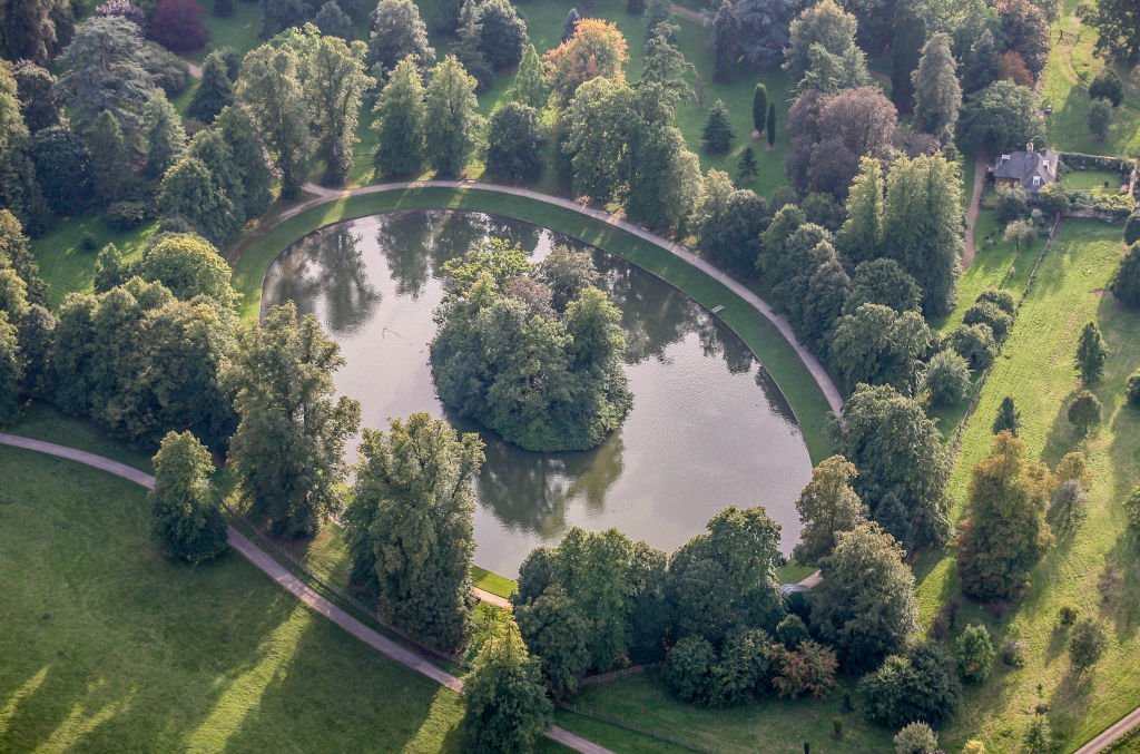 Une vue aérienne de "The Oval" le 9 septembre 2006. l Source : Getty Images