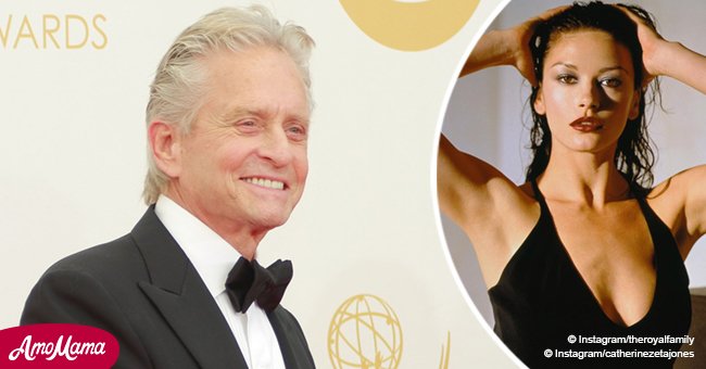 Michael Douglas candidly revealed details about Catherine Zeta-Jones dancing in their bathroom