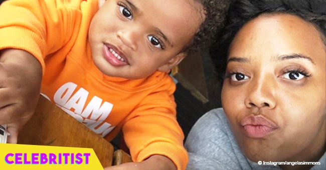 Angela Simmons melts hearts in touching pic wearing matching pajamas with son Sutton