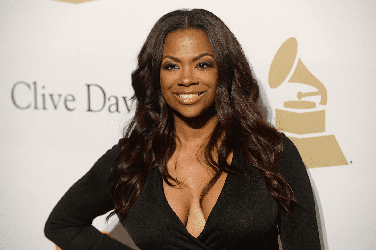 Kandi Burruss during the 2017 Pre-Grammy Gala and Salute to Industry Icons at The Beverly Hilton Hotel on February 11, 2017 in Beverly Hills, California. | Source: Getty Images