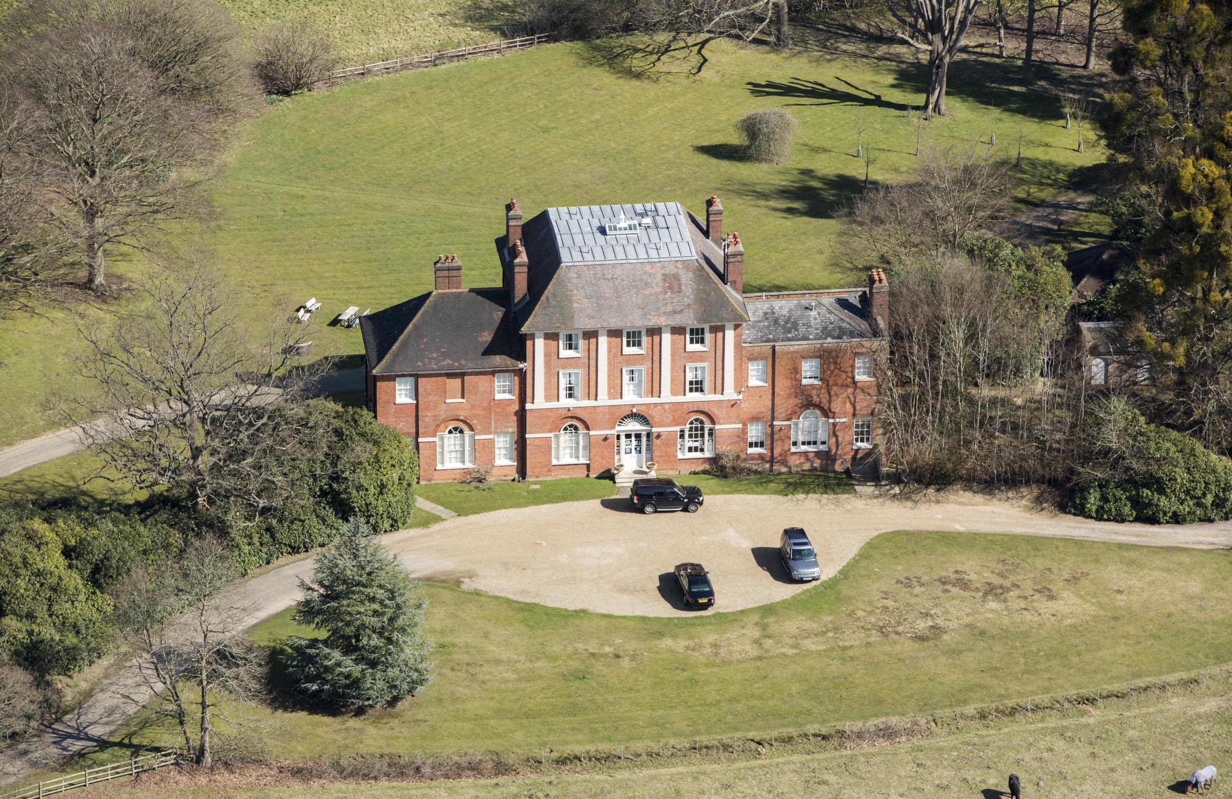 The exterior view of Forest Lodge in Windsor Great Park, on January 1, 2018 | Source: Getty Images