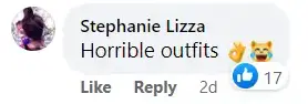 Ein Screenshot eines Facebook-Kommentars, in dem der Kommentator seine Abneigung gegen die Mode von Sasha und Malia Obama zum Ausdruck bringt. | Quelle: facebook.com/pagesix