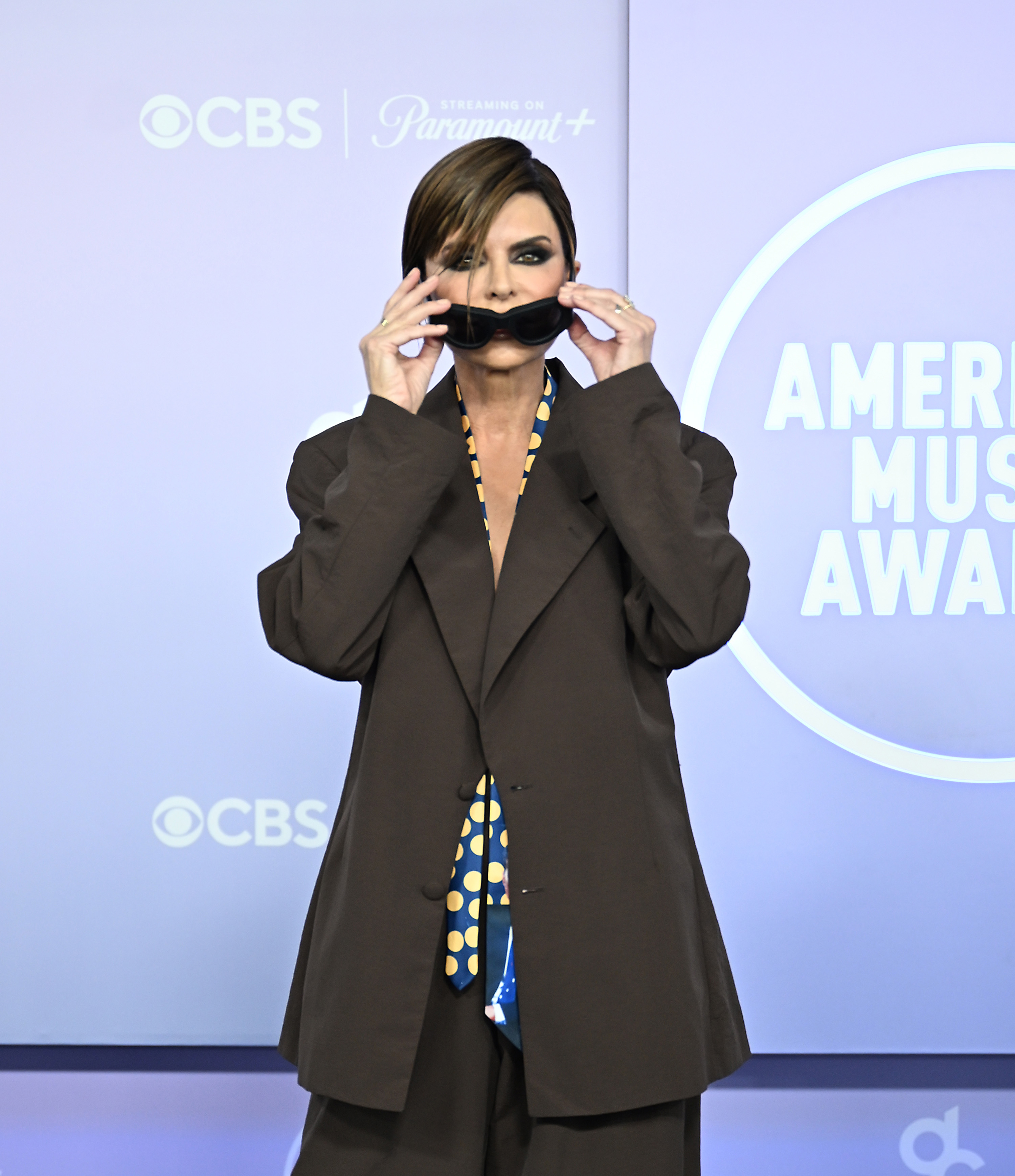 Lisa Rinna attends the 52nd American Music Awards at MGM Grand Garden Arena in Las Vegas, Nevada on May 25, 2026. | Source: Getty Images
