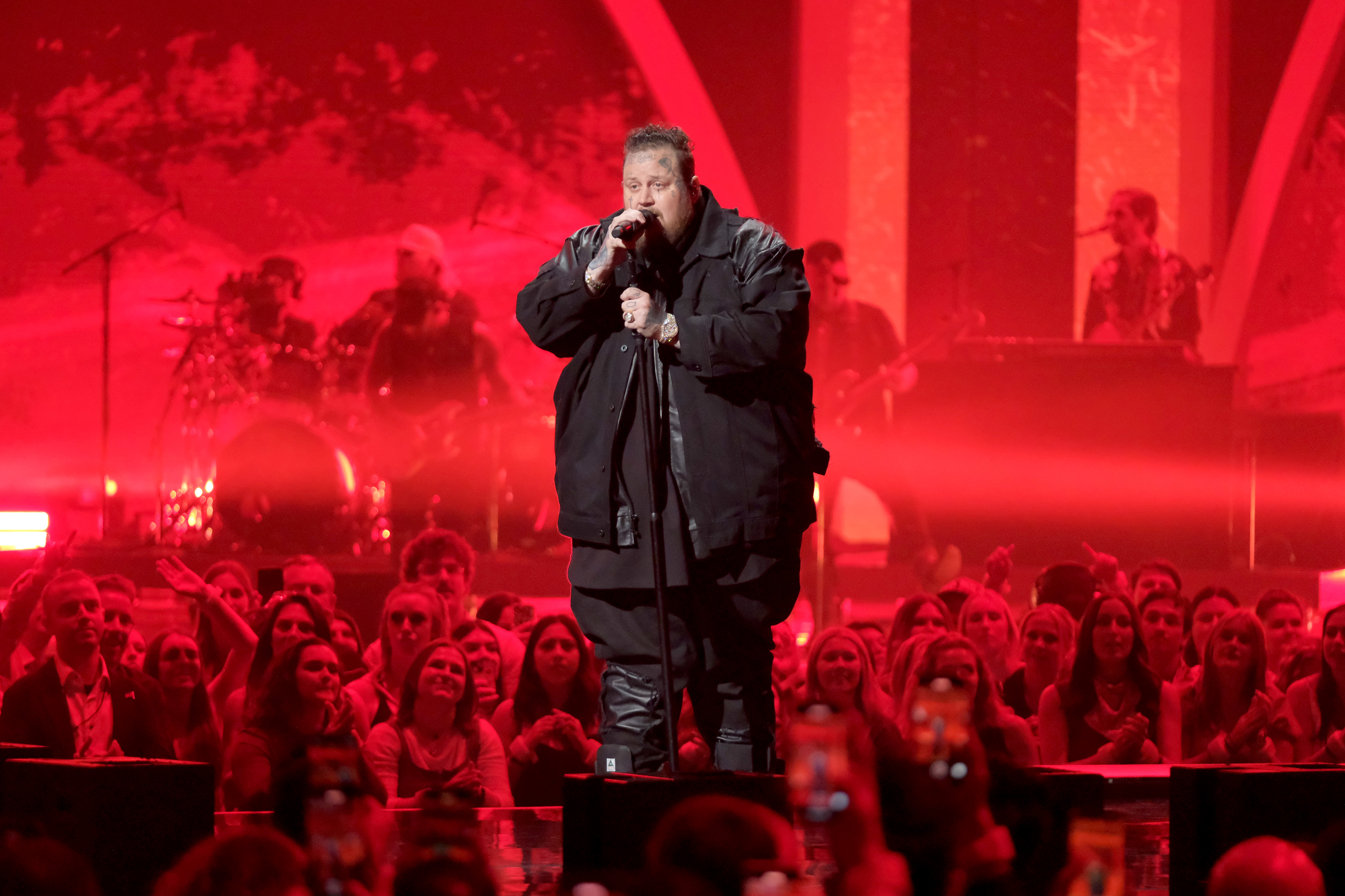Jelly Roll onstage during the 2024 CMT Music Awards at Moody Center on April 7 in Austin, Texas. | Source: Getty Images