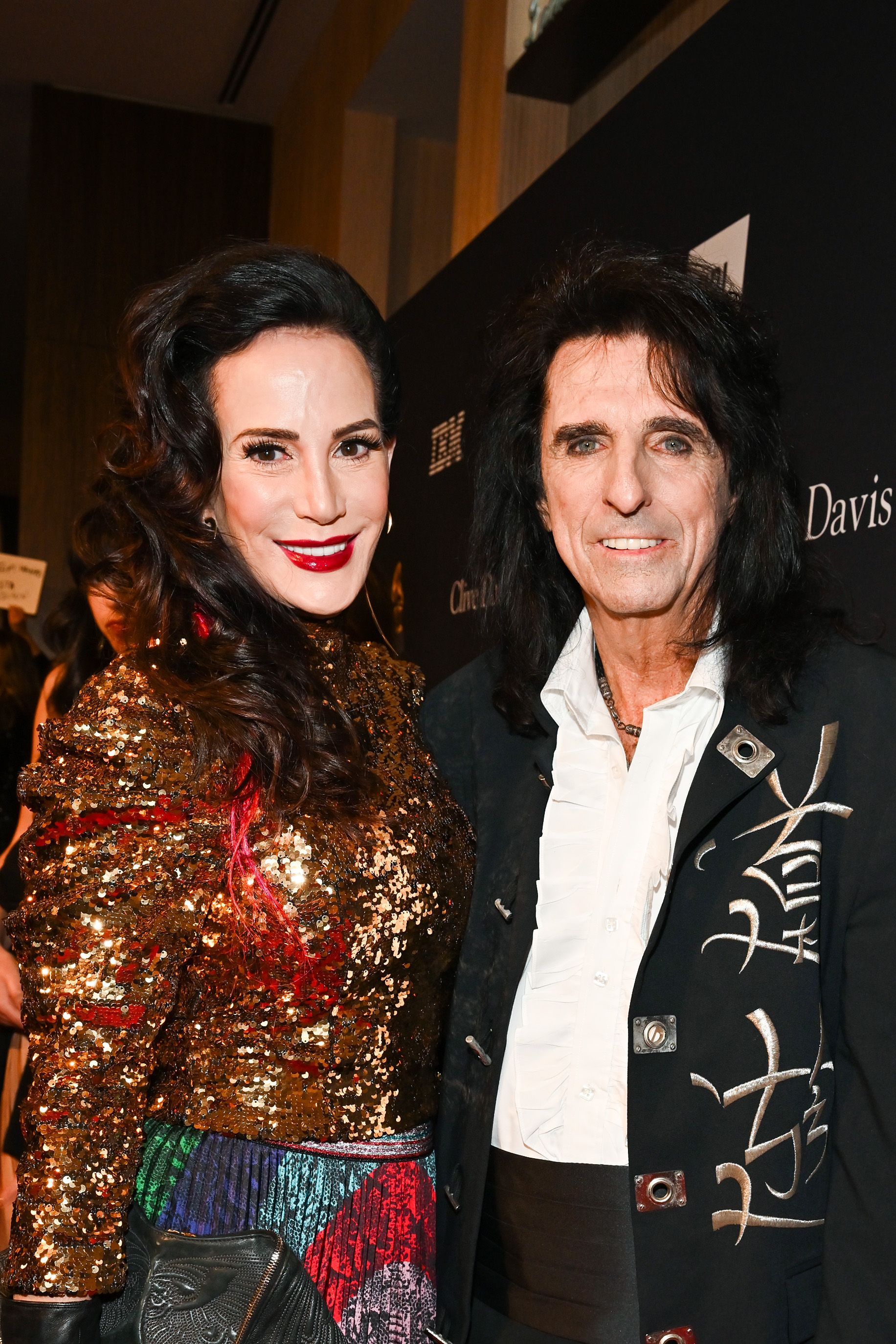 Sheryl Goddard and Alice Cooper attend the Pre-GRAMMY Gala & GRAMMY Salute to Industry Icons Honoring Julie Greenwald and Craig Kallman on February 4, 2023, in Los Angeles, California. | Source: Getty Images