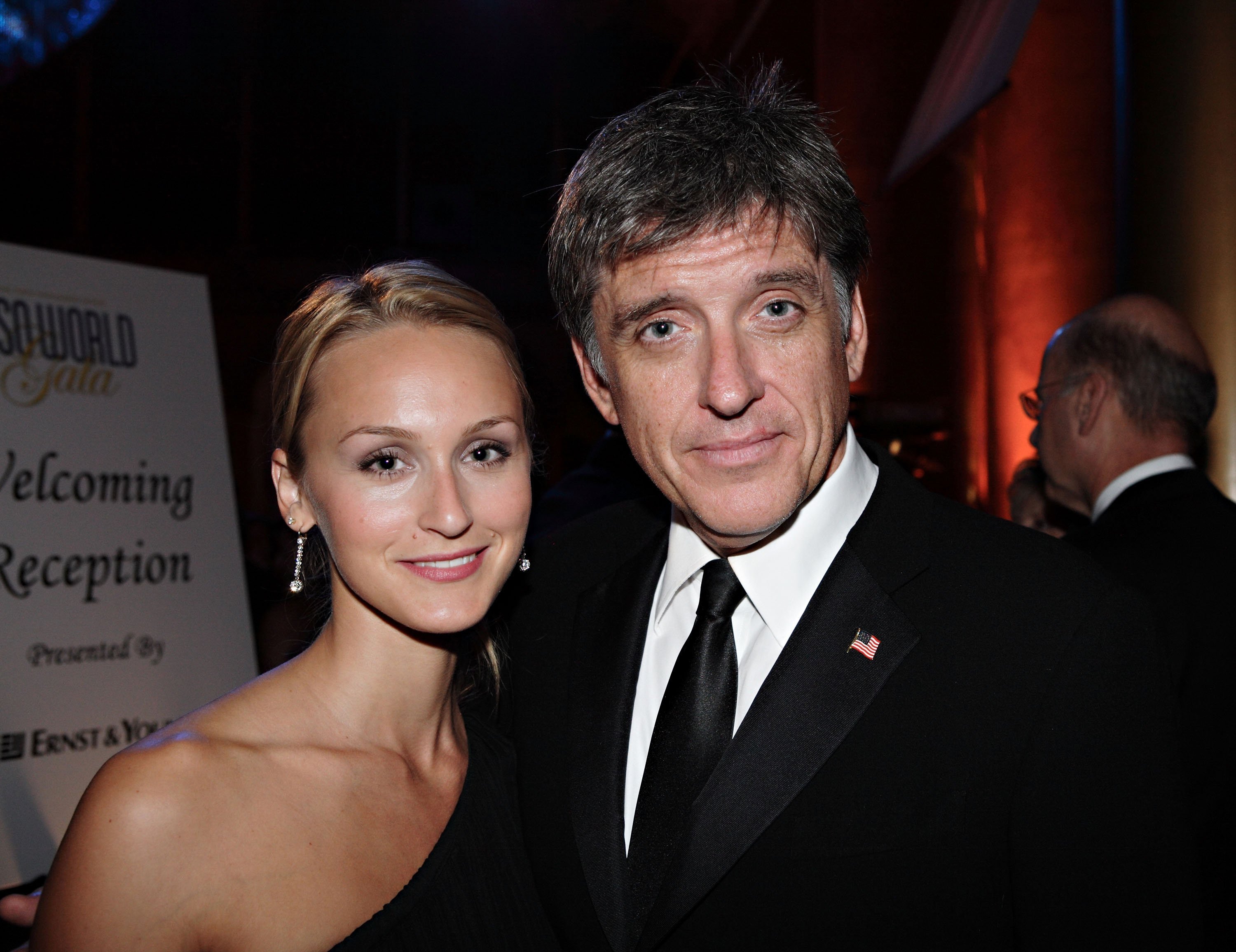 Craig Ferguson and Megan Wallace Cunningham at the annual The USO World Gala at the National Building Museum on September 20, 2007, in Washington, DC. | Source: Getty Images