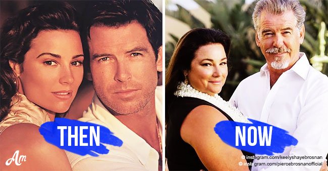 Pierce Brosnan and his wife celebrated their 25th year together and here's how much they've changed