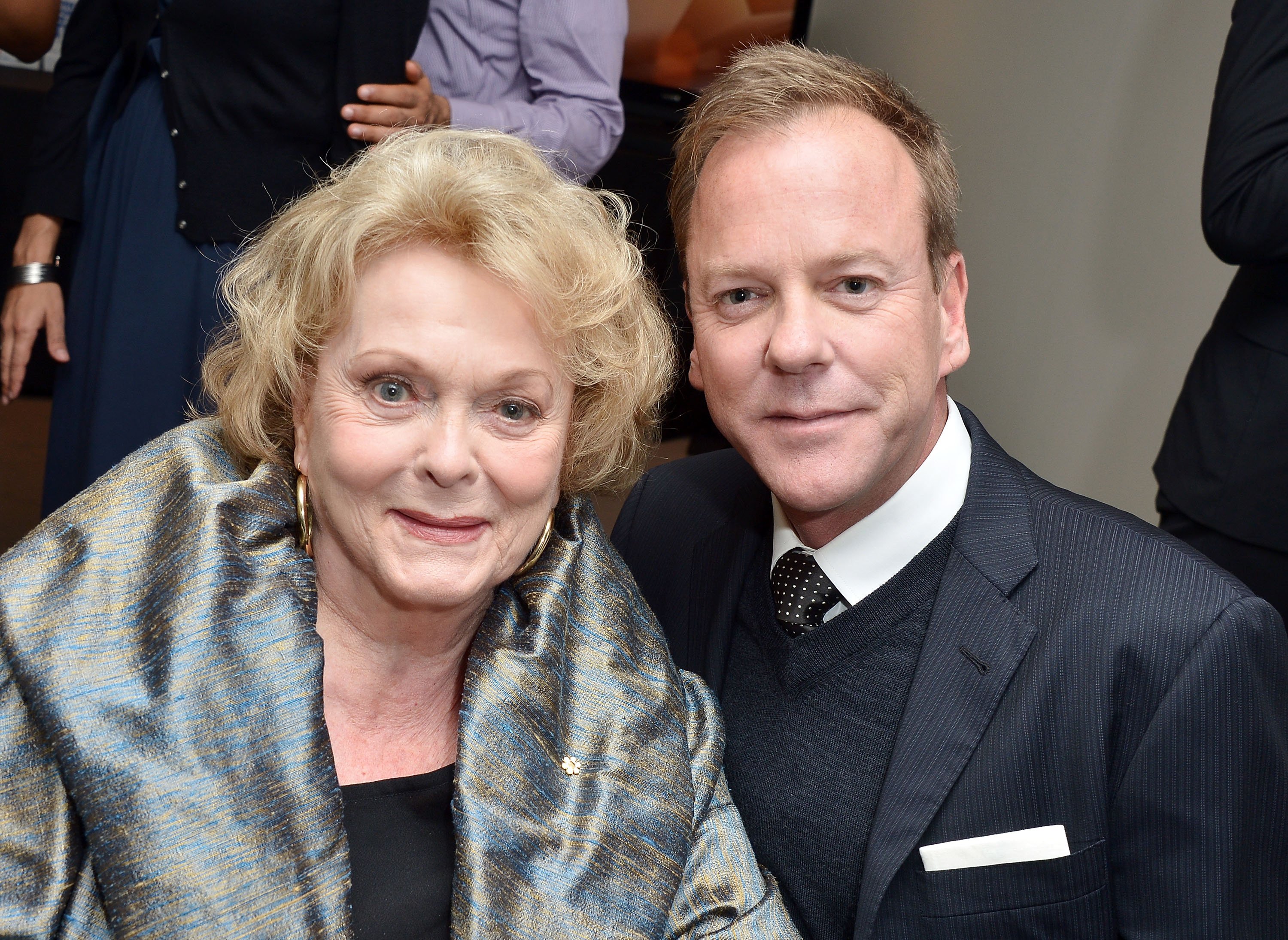 Kiefer Sutherland and Shirley Douglas attend "The Reluctant Fundamentalist" premiere during the 2012 Toronto International Film Festival on September 8, 2012 in Toronto, Canada | Photo: GettyImages