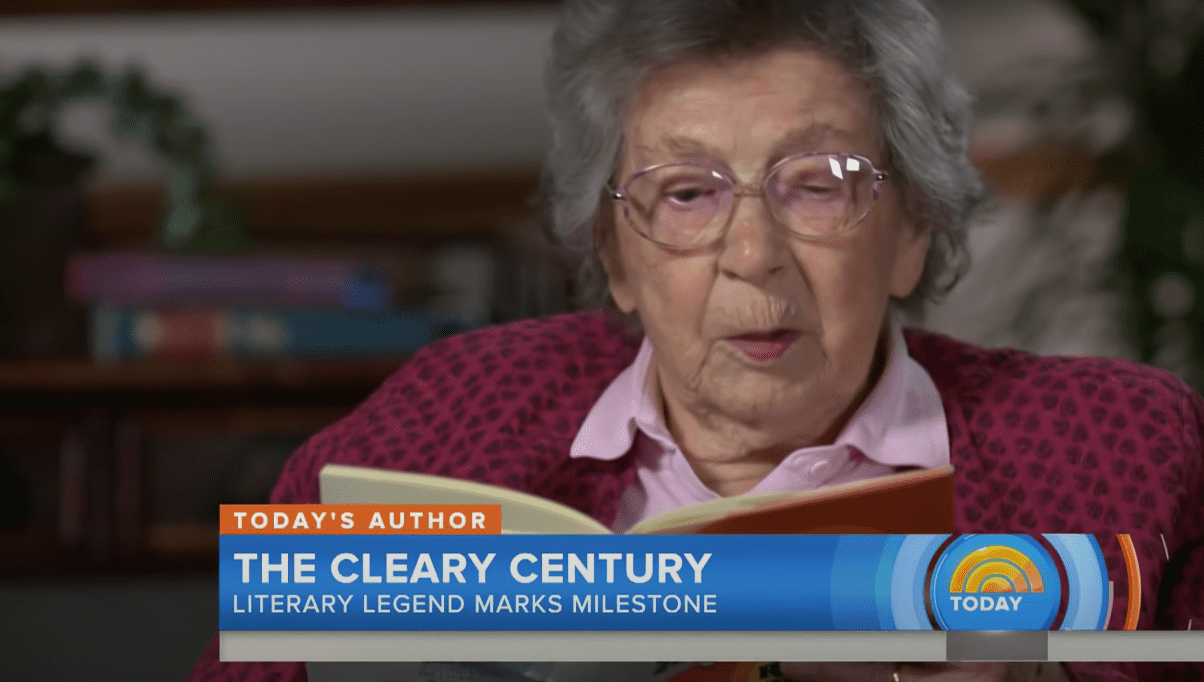 Interview with Beverly Cleary on turning 100 years old. | YouTube.com/Today