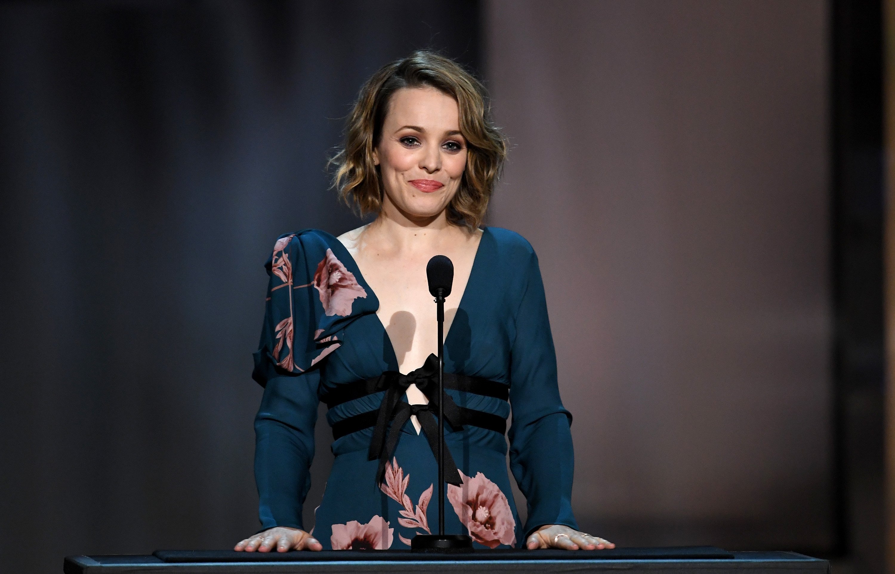 Rachel McAdams speaks onstage at the American Film Institute's 45th Life Achievement Award Gala Tribute to Diane Keaton on June 8, 2017, in Hollywood, California. | Source: Getty Images