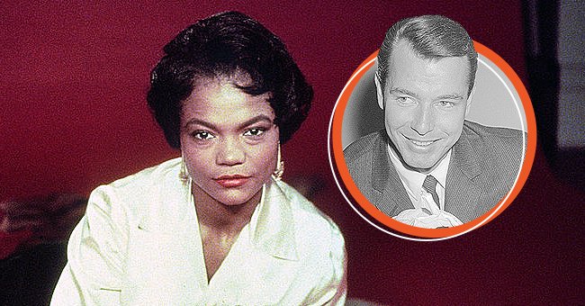 Portrait of American singer Eartha Kitt [Left] | Photo of Eartha Kitt's husband Bill McDonald. [Right] | Photo: Getty Images