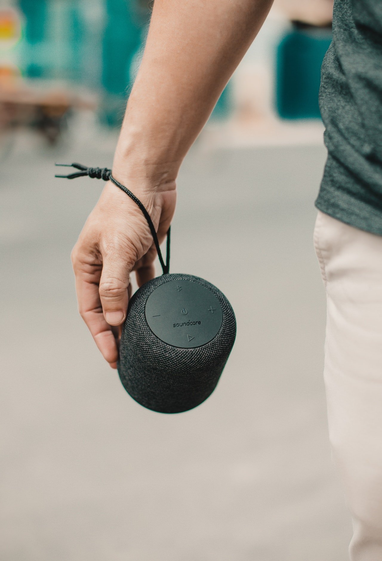 Altavoz portátil. | Foto: Pexels