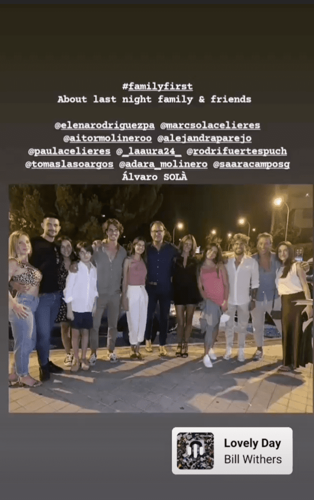 Captura de las historias de Instagram del empresario Pedro Sola, novio de Elena Rodríguez. | Foto: Instagram/ pedro_sola