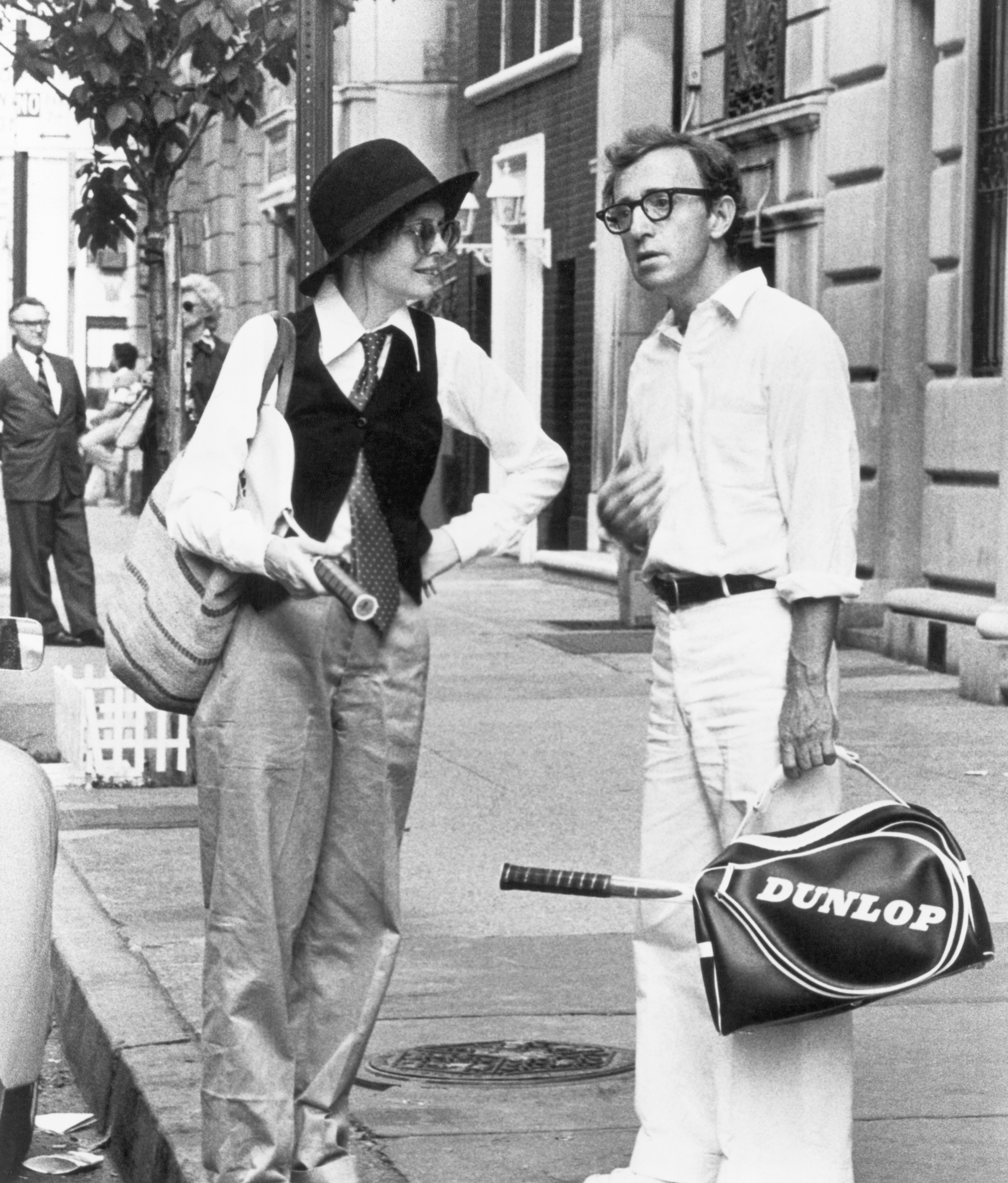Diane Keaton and Woody Allen in "Annie Hall" in 1977 | Source: Getty Images