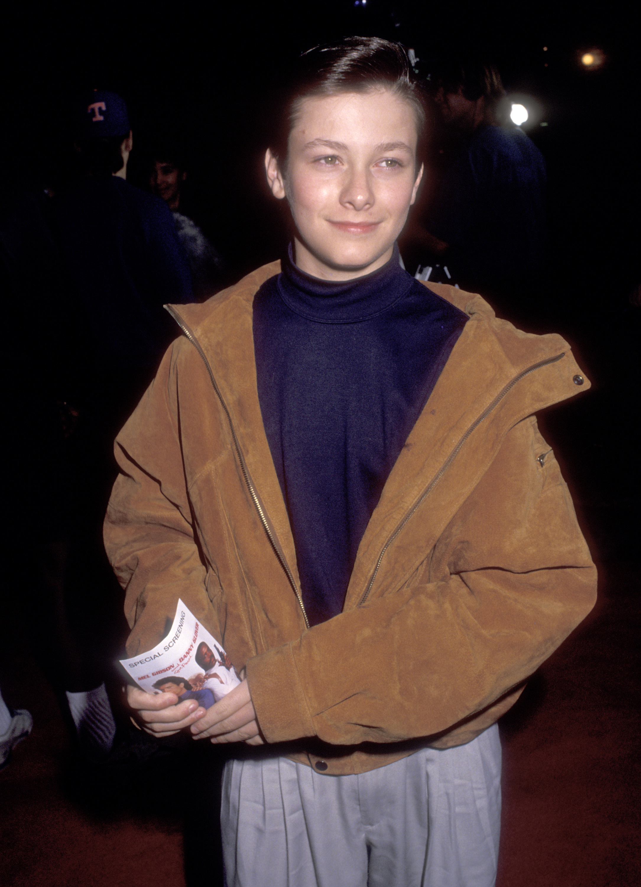 Edward Furlong at the "Lethal Weapon 3" premiere on May 11, 1992, in Westwood, California | Source: Getty Images