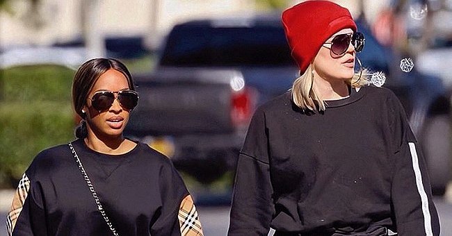 See Malika Haqq and Khloé Kardashian Rocking Cool Black Outfits in a ...