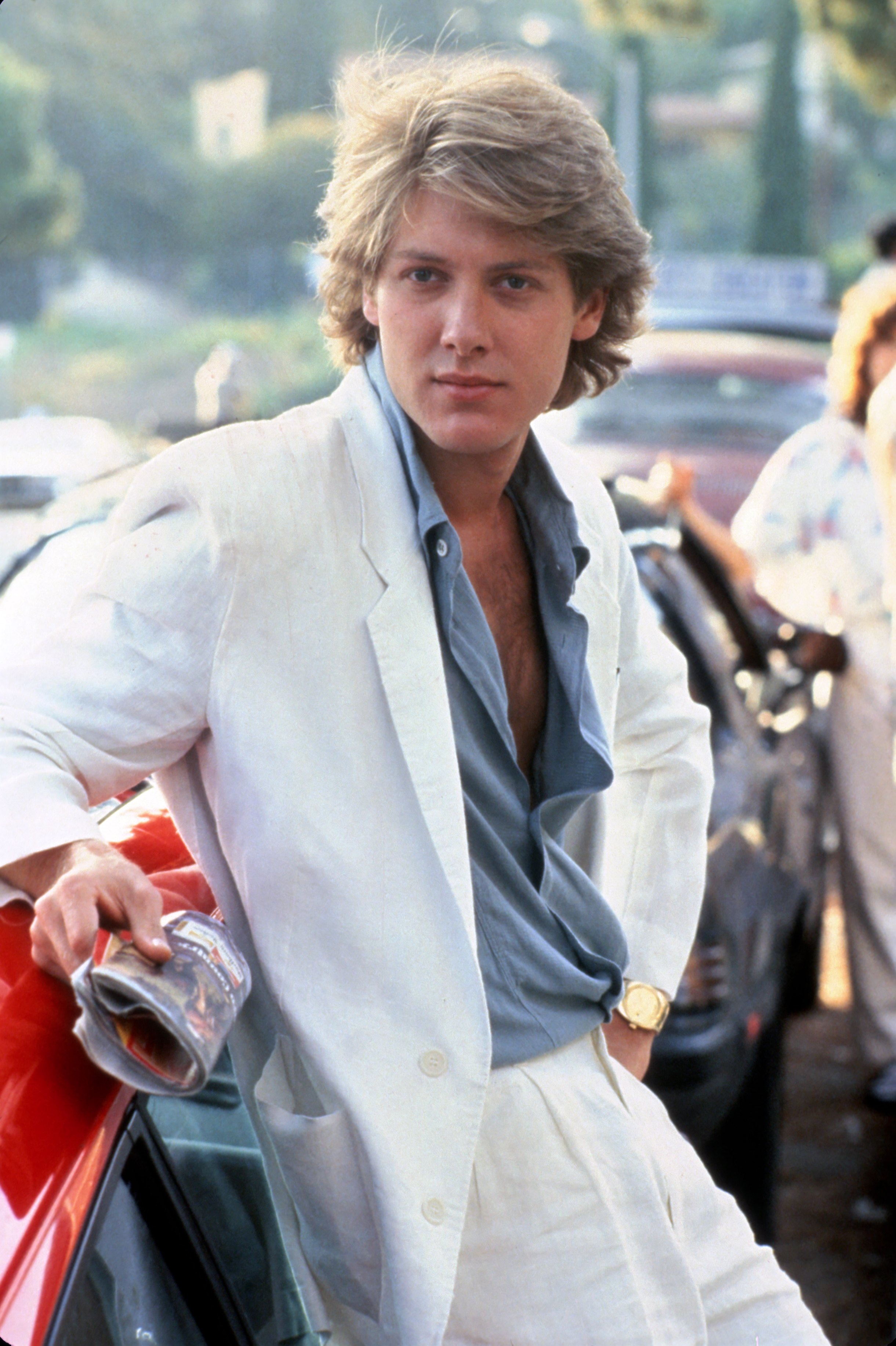 James Spader as Steff McKee in "Pretty in Pink" in 1986 | Source: Getty Images
