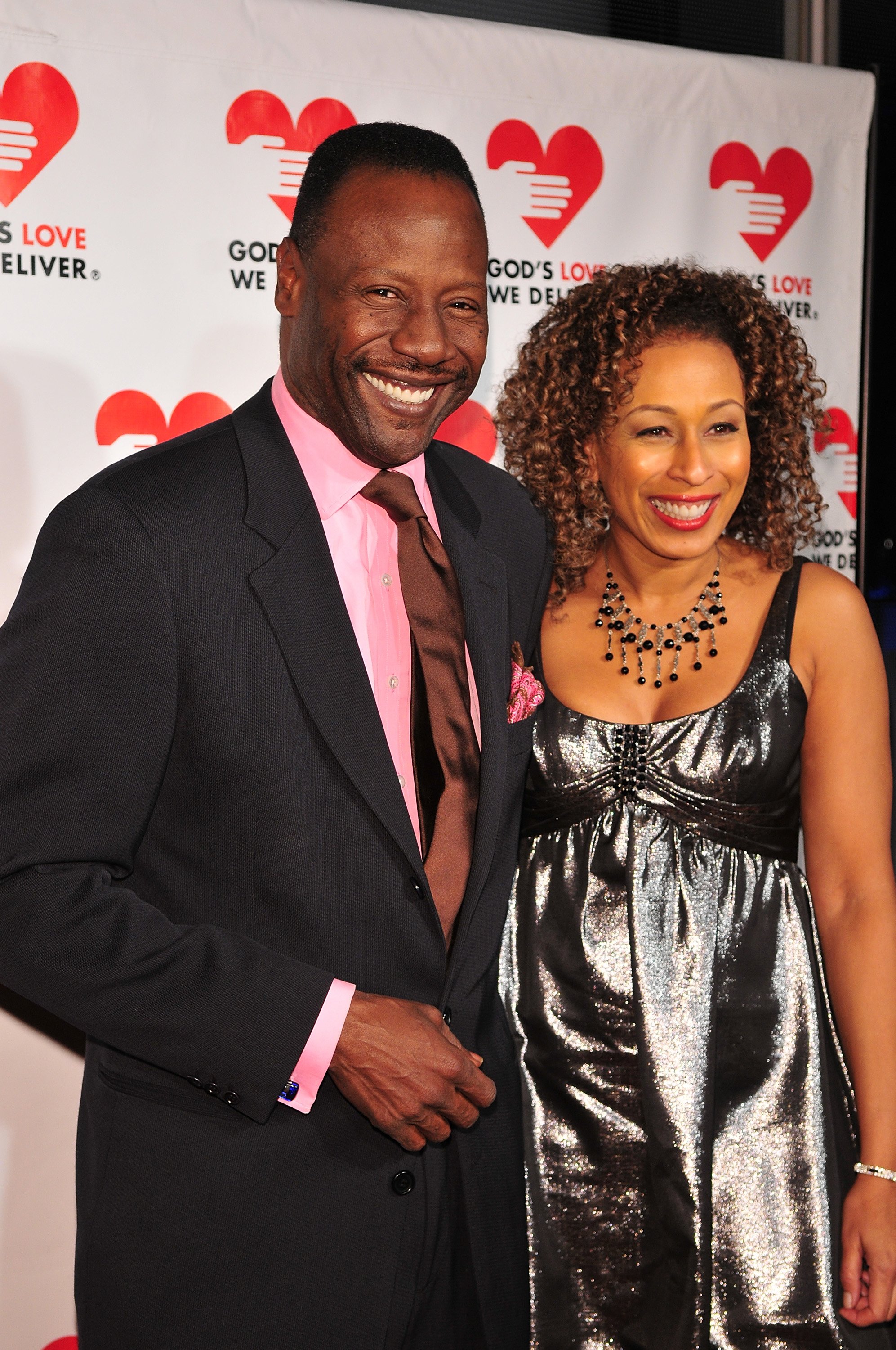 Actress Tamara Tunie and husband Gregory Generet attend the 2009 Golden Heart awards at the IAC Building on October 19, 2009 in New York City. | Photo: Getty Images