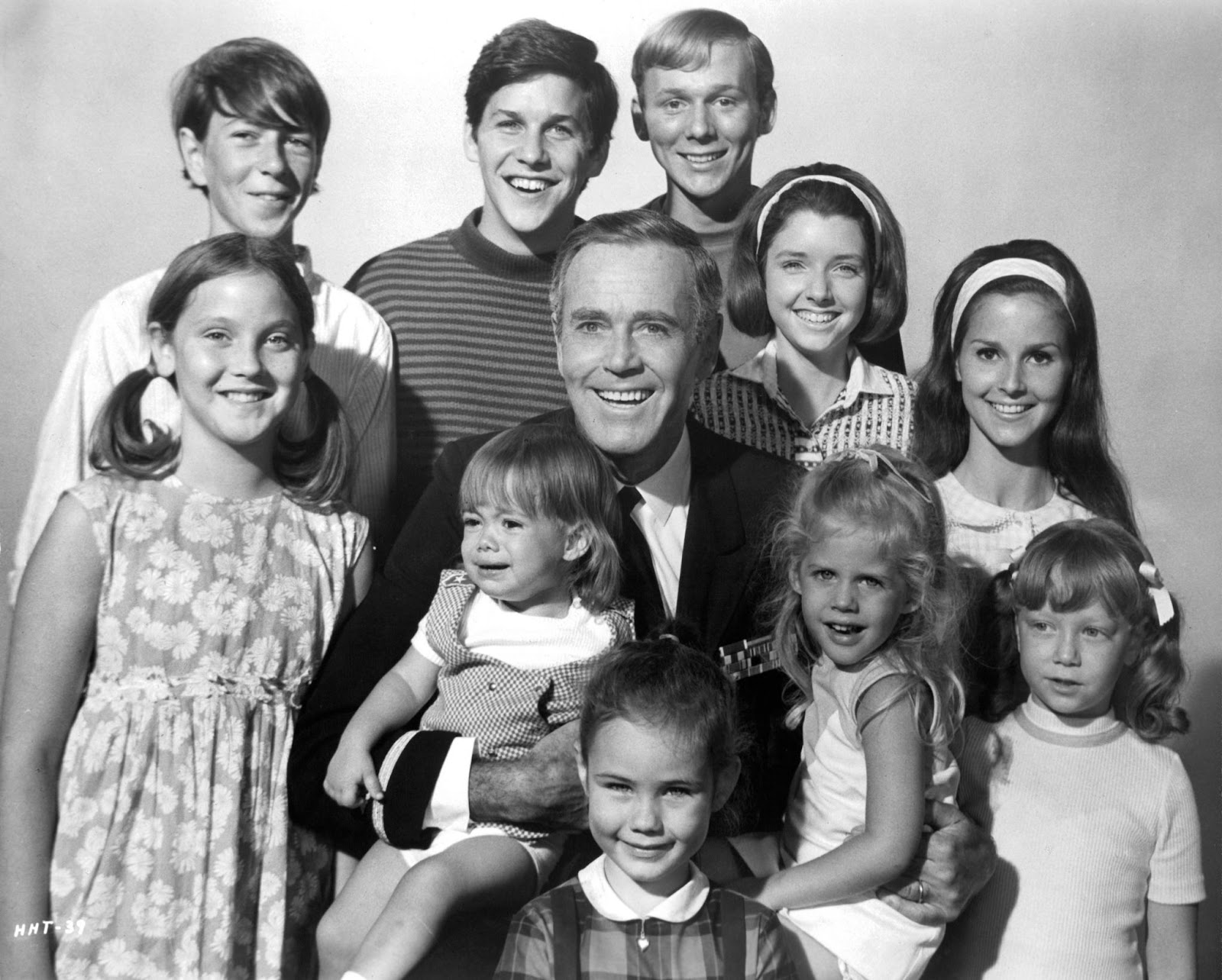 The child star and her "Yours, Mine, and Ours" castmates circa 1968. | Source: Getty Images