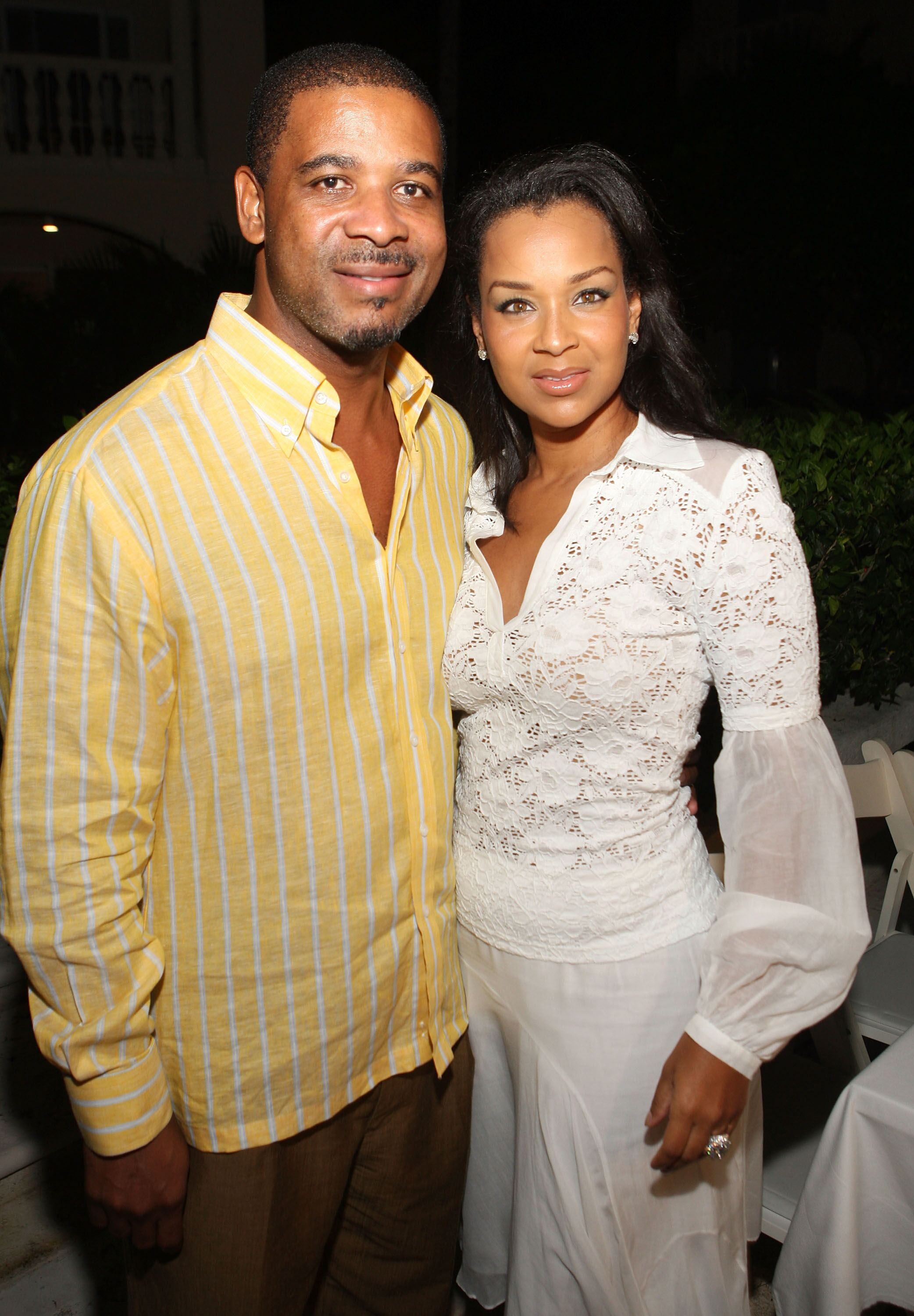 Dr. Michael E. Misick og LisaRaye Misick deltog i Turks and Caicos International Film Festival på Grace Bay den 16. oktober 2007 | Foto: Getty Images<div><img src=