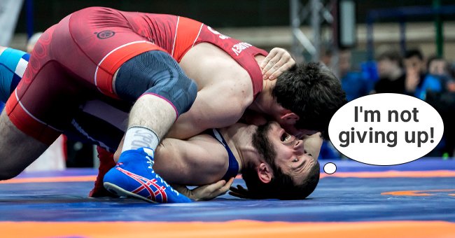 The Irish wrestler would not give up! | Photo: Shutterstock