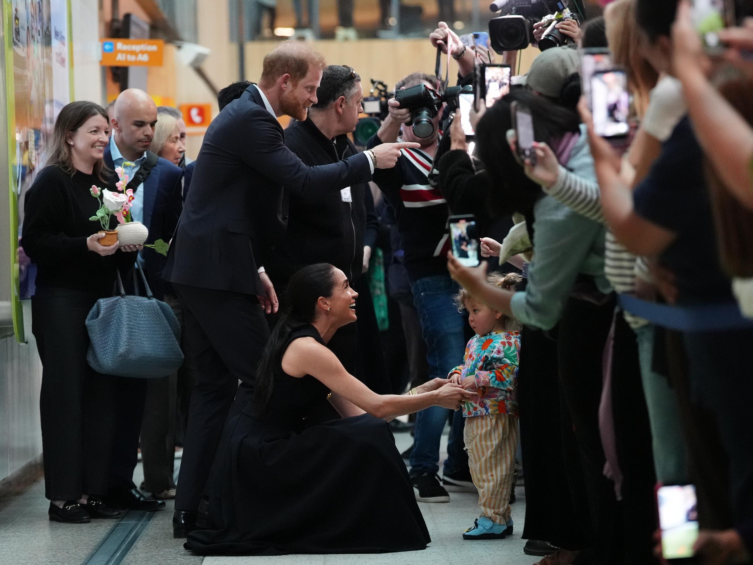 Meghan, Duchess of Sussex, and Prince Harry, Duke of Sussex, visit the Royal Children's Hospital on April 14, 2026, in Melbourne, Australia. | Source: Getty Images