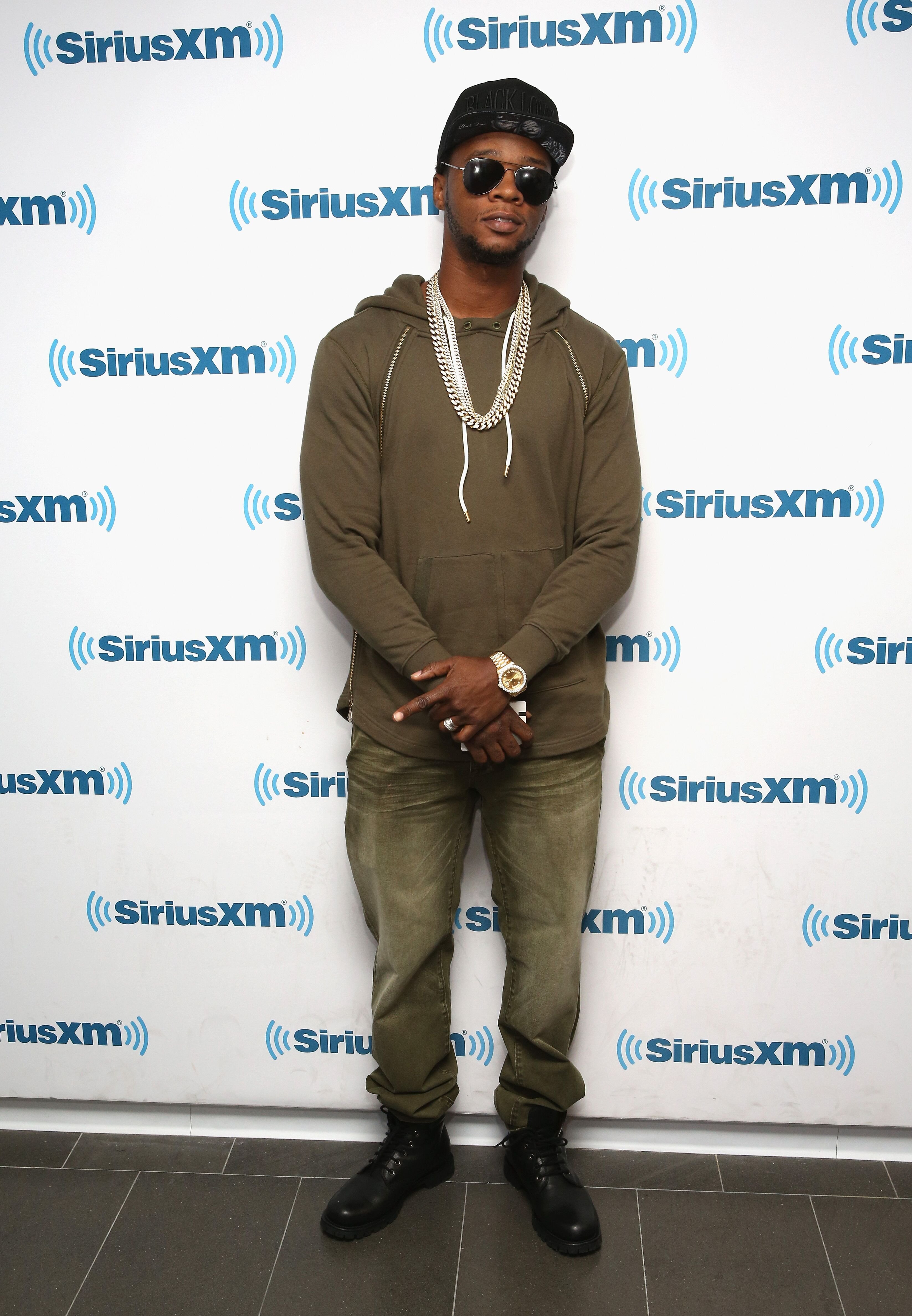 Rapper Papoose, whose real name is Shamele Mackie, visits the SiriusXM Studio on October 4, 2016 in New York City.  | Photo: Getty Images