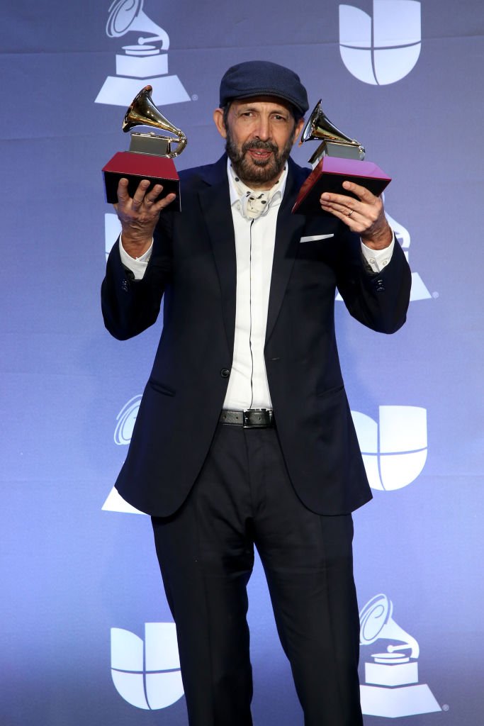 Juan Luis Guerra en la 20ª entrega anual de los Premios GRAMMY Latinos en el MGM Grand Garden Arena el 14 de noviembre de 2019 en Las Vegas, Nevada. | Foto: Getty Images