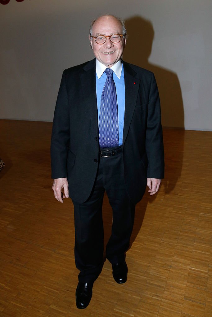 Alain Pompidou le 12 avril 2016 au Musée d'Art Moderne à Paris. l Source : Getty Images