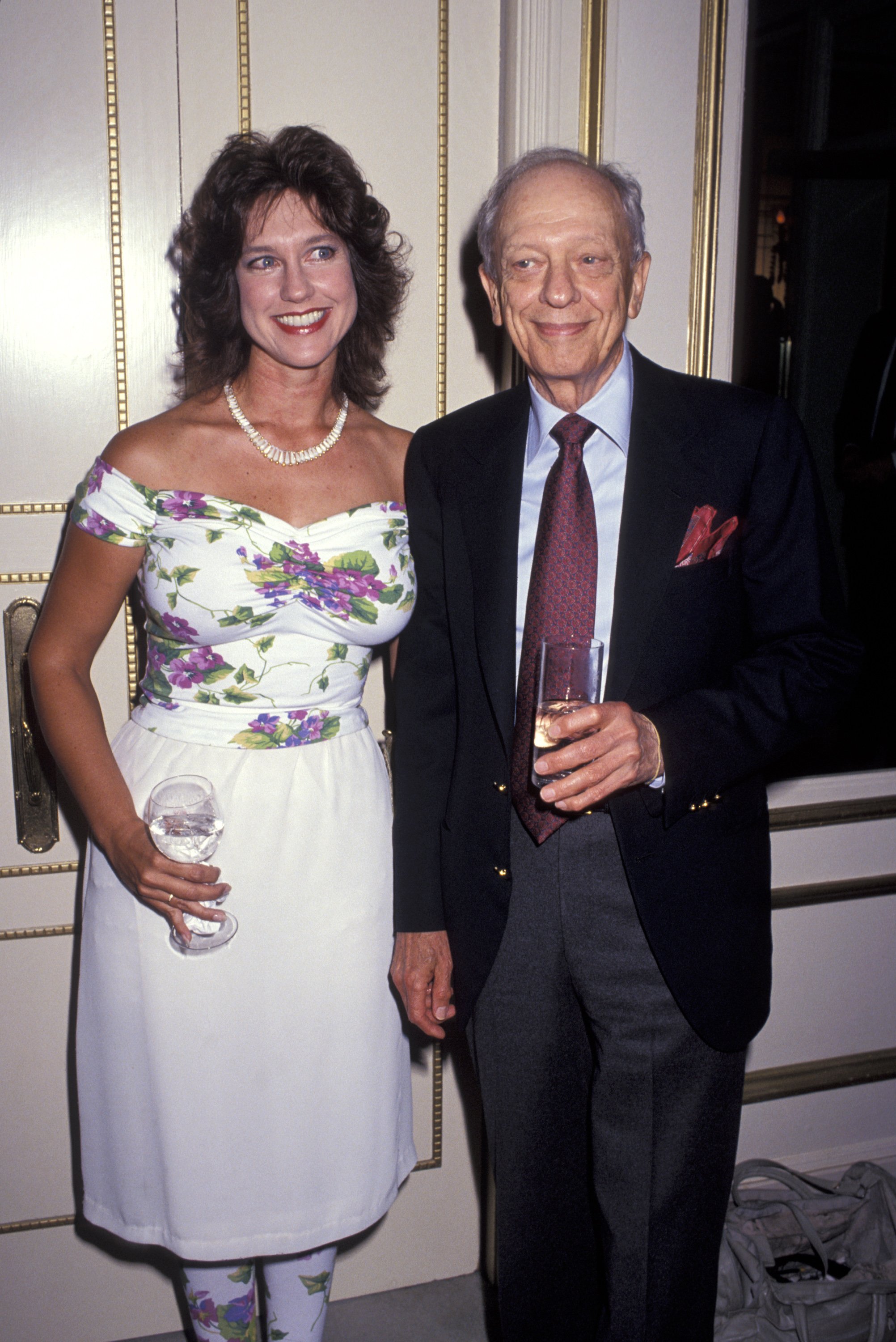 Don Knotts and daughter Karen during American Foundation For The Performing Arts Gala at Beverly Wilshire Hotel in Beverly Hills, California, United States. | Source: Getty Images