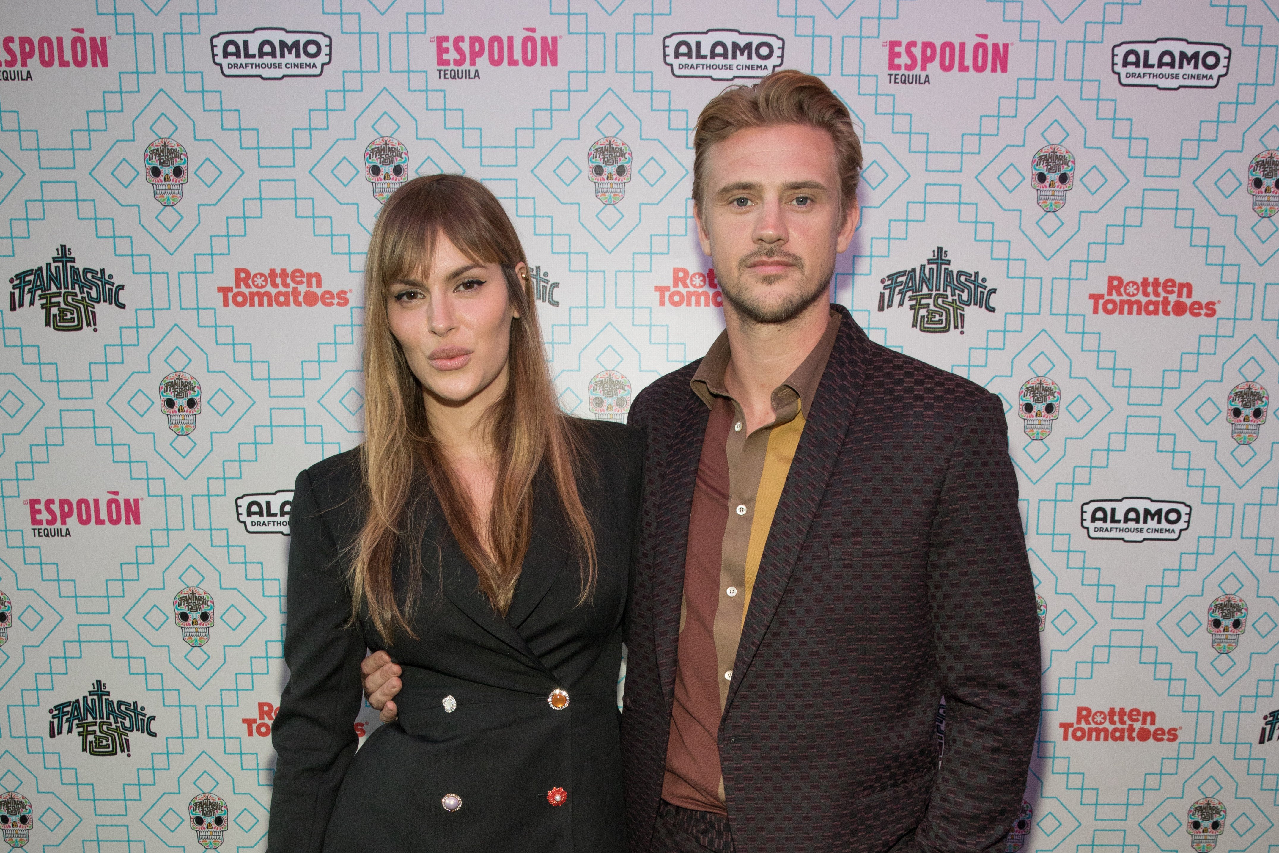 Tatiana Pajkovic and Boyd Holbrook at Alamo Drafthouse on September 21, 2019, in Austin, Texas. | Source: Getty Images