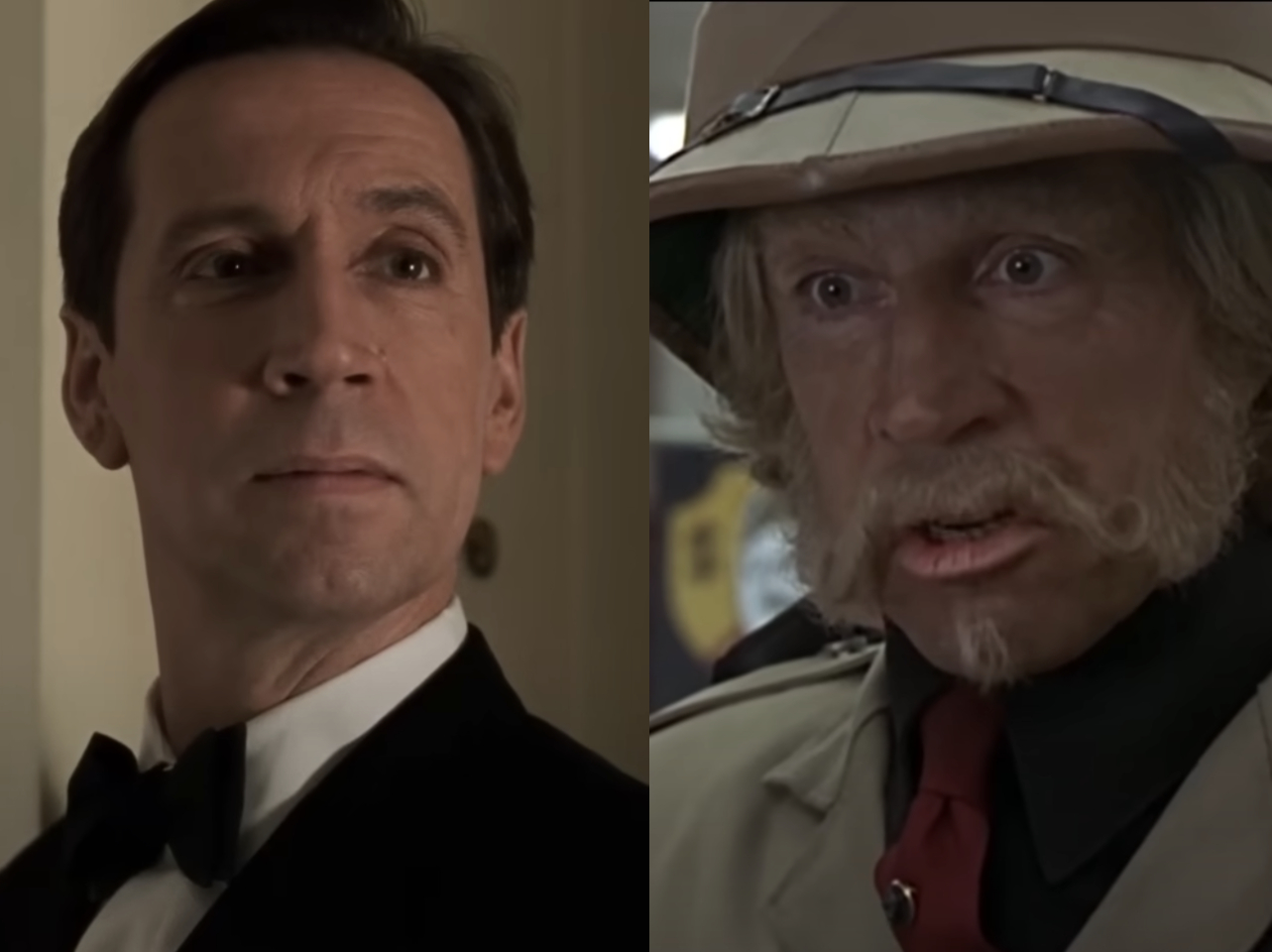 Jonathan Hyde as Sam Parrish | Jonathan Hyde as Van Pelt | Source: YouTube/SceneCity