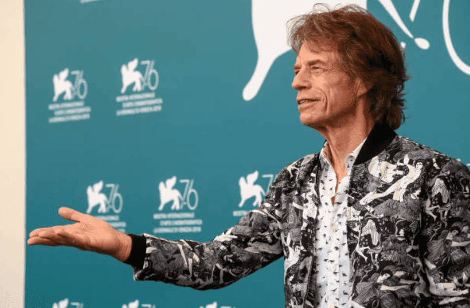 Mick Jagger poses on the red carpet during the 76th Venice Film Festival, at Sala Grande, on September 07, 2019, in Venice, Italy | Source: Matteo Chinellato/NurPhoto via Getty Images