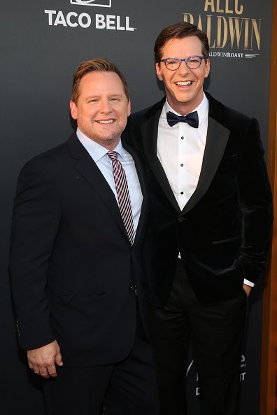  Scott Icenogle and Sean Hayes attend the Comedy Central Roast of Alec Baldwin at Saban Theatre on September 07, 2019, in Beverly Hills, California. | Source: Getty Images.