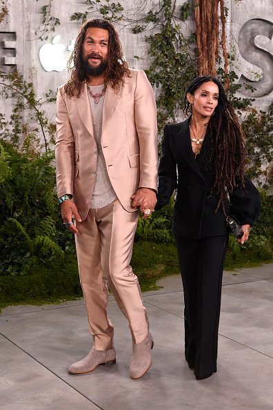 Jason Momoa and Lisa Bonet attend the World Premiere Of Apple TV+'s "See" at Fox Village Theater | Photo: Getty Images