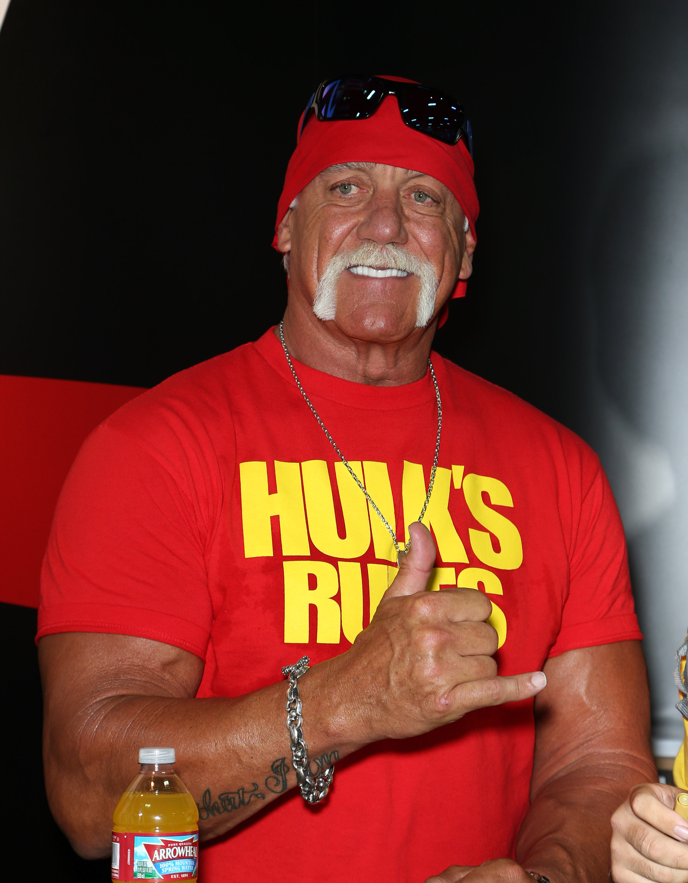 Wrestler Hulk Hogan attends the Licensing Expo at the Mandalay Bay Convention Center on June 10, 2015 | Source: Getty images