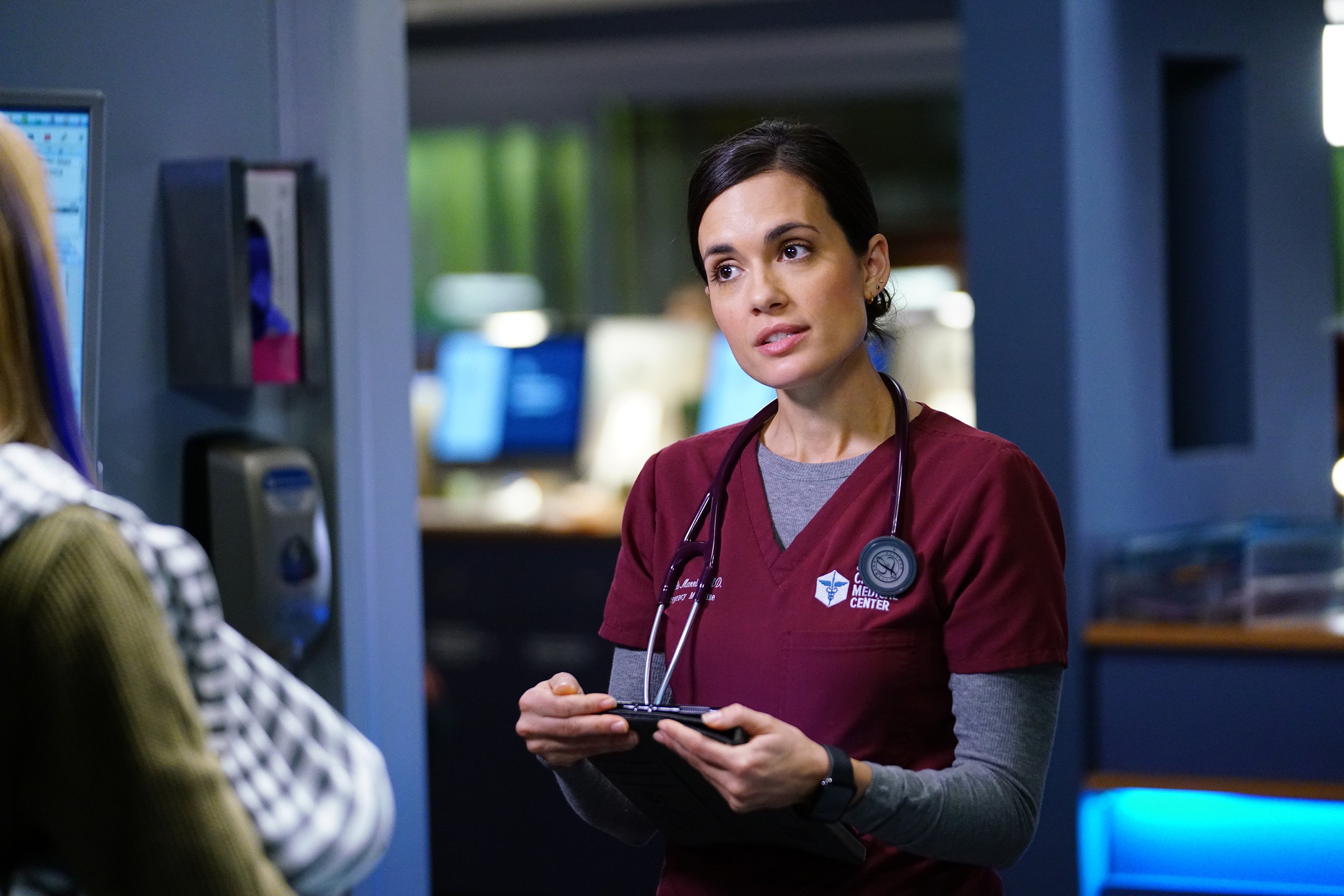 Torrey DeVitto as Dr. Natalie Manning on the medical drama series "Chicago Med" during Season 5 | Photo: Getty Images