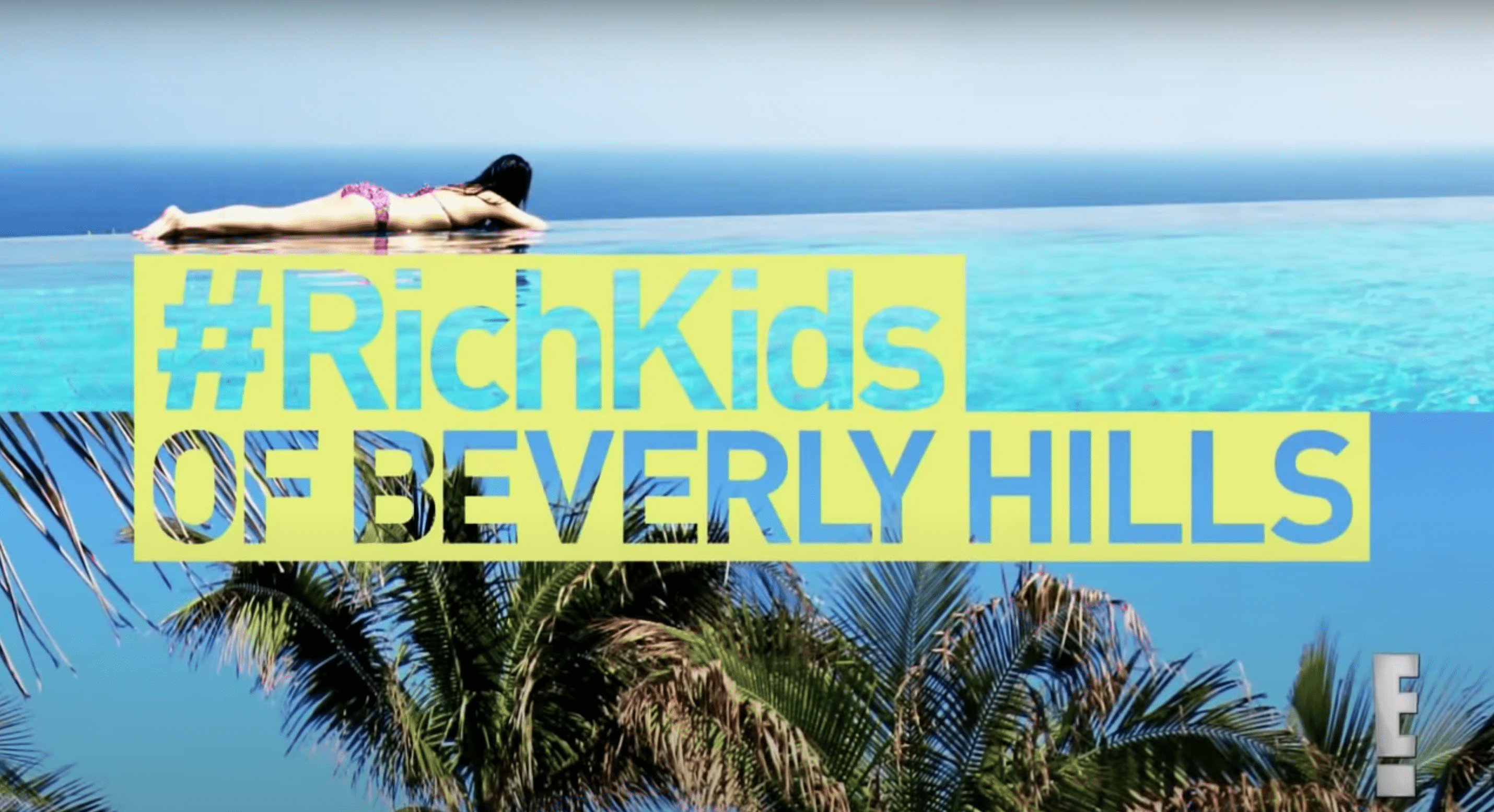 Screenshot of title image for E!'s "Rich Kids of Beverly Hills." | Source: Youtube/E! Entertainment
